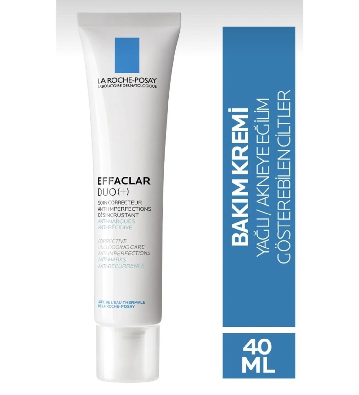 La Roche Posay Effaclar Duo+ Soothing Care Cream for Oily Acne Prone Skin 40ml Pinkestcosmetics