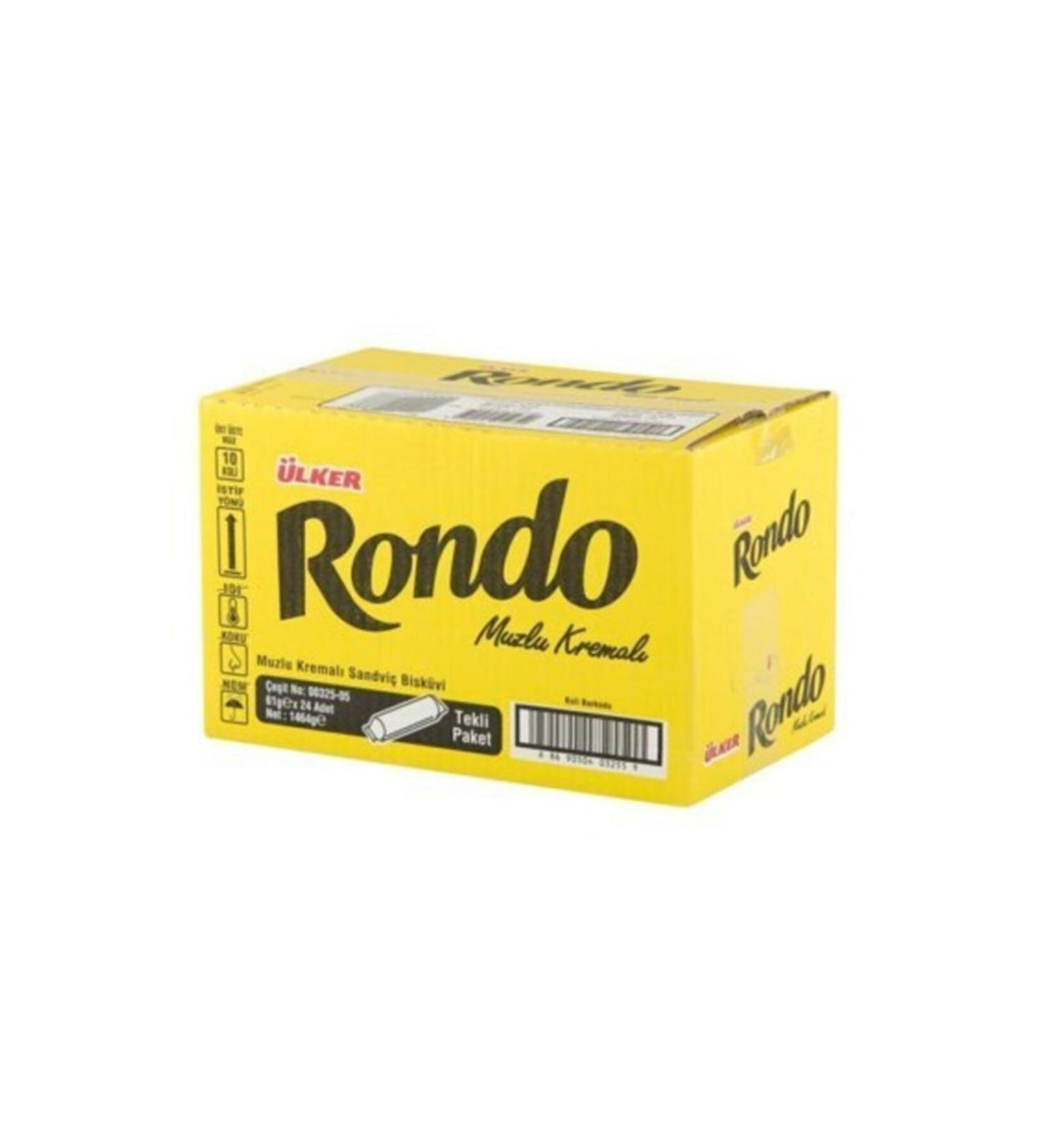 lker Rondo Banana Cream 68 Gr 24 Pieces