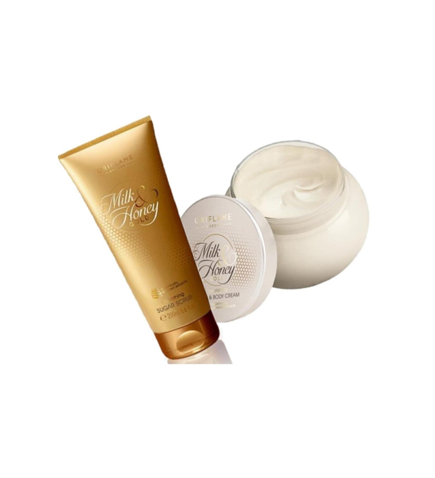 Oriflame Milk & Honey Gold Milk & Honey Gold Smoothing Body Scrub 200ml - Buy Online on GoSupps.com