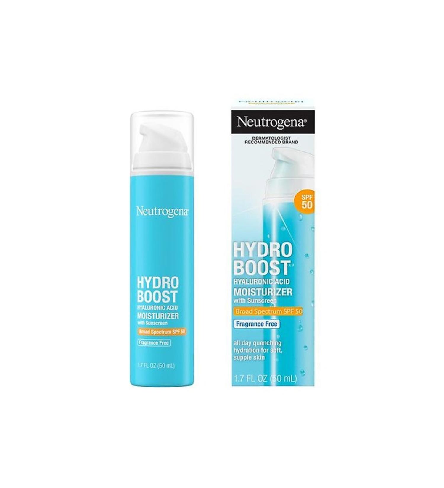 Neutrogena Hydro Boost spf 50 Sunscreen Moisturizer 50 ml