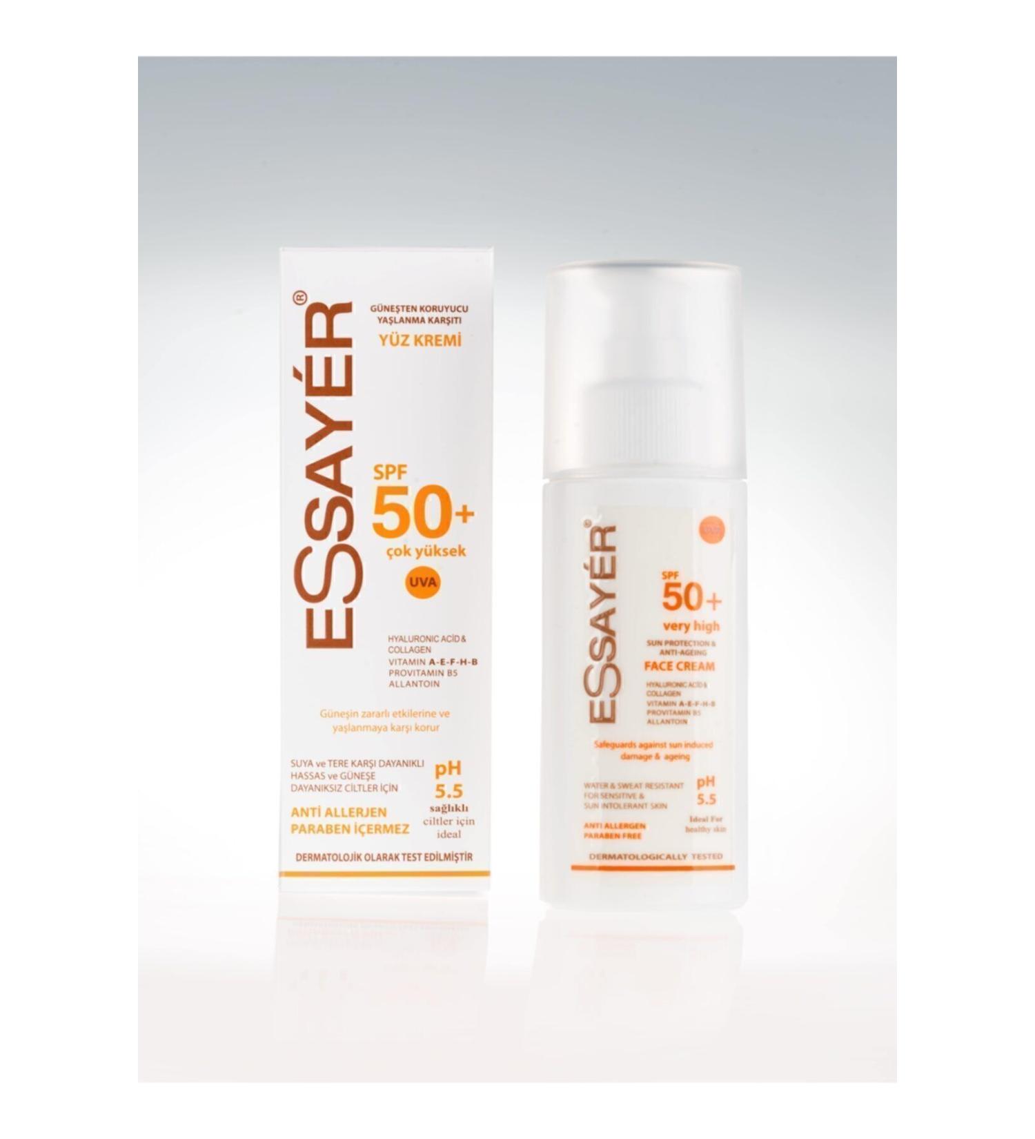 ESSAYER Face Cream F50 + Sun Protection Anti-Aging