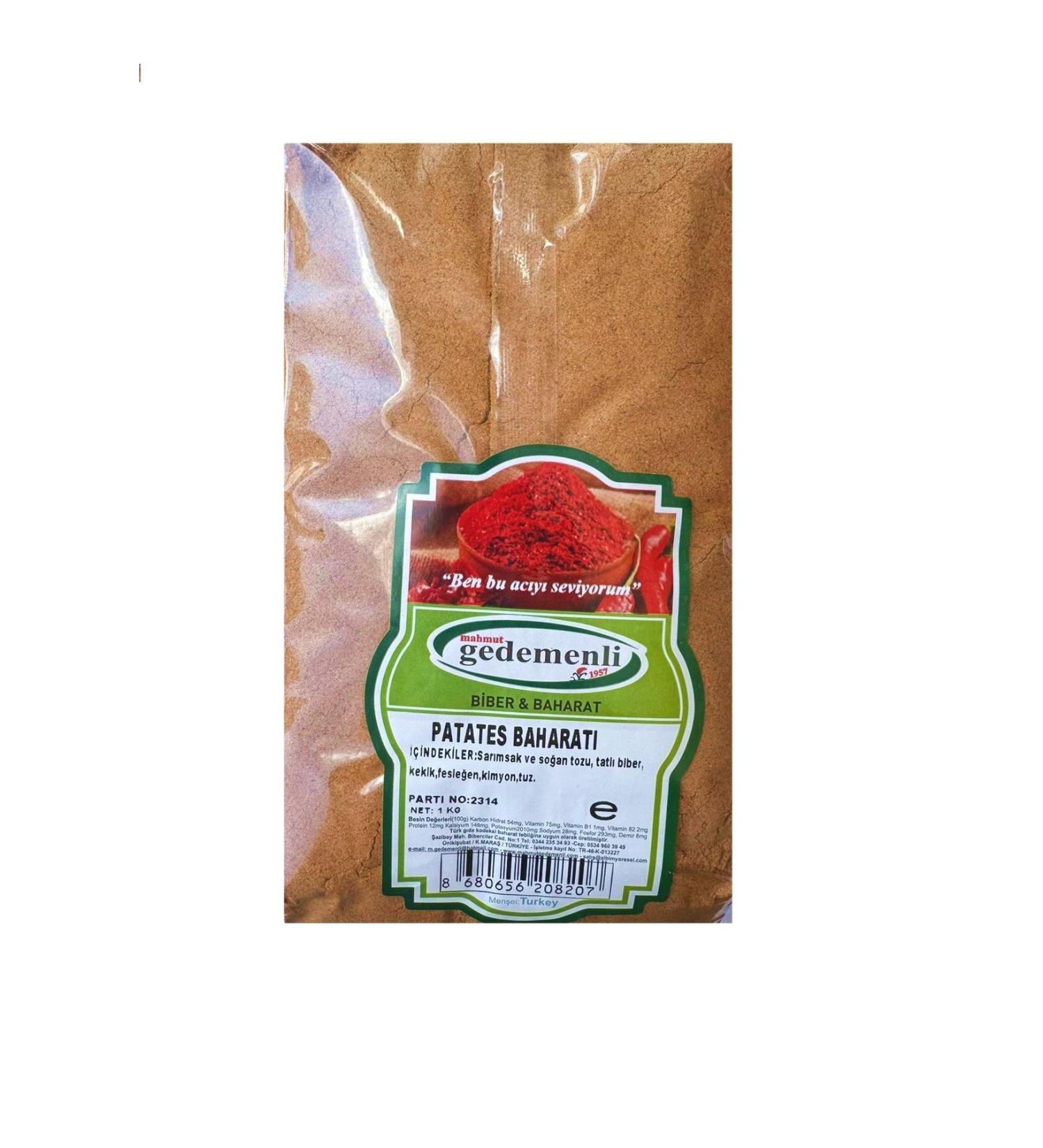 GEDEMENL Chips and Potato Spices 1 Kg