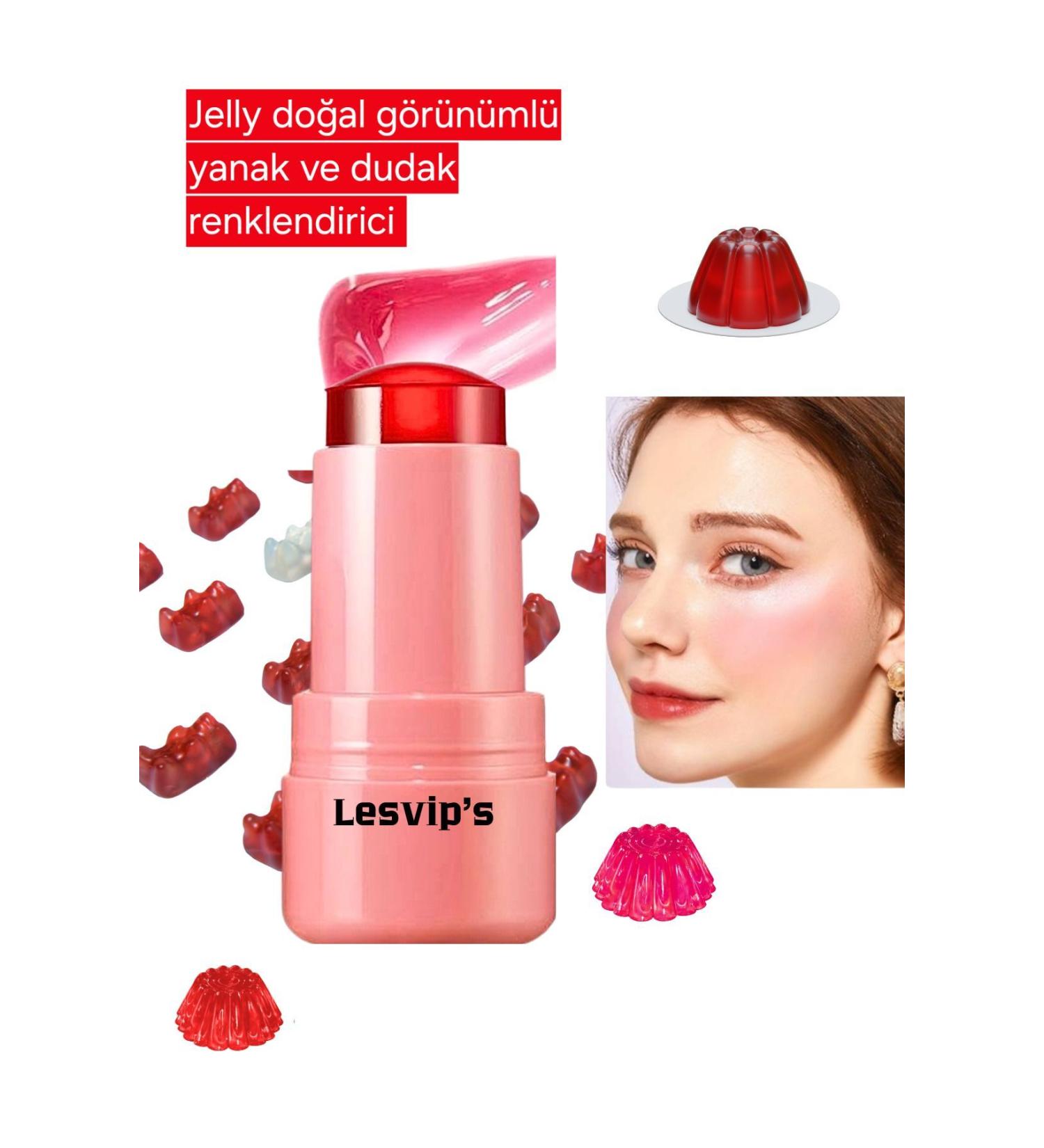 Lesvip's Gel Texture Natural Looking Cheek and Lip Color Gel Blush 01 - Buy Online on GoSupps.com