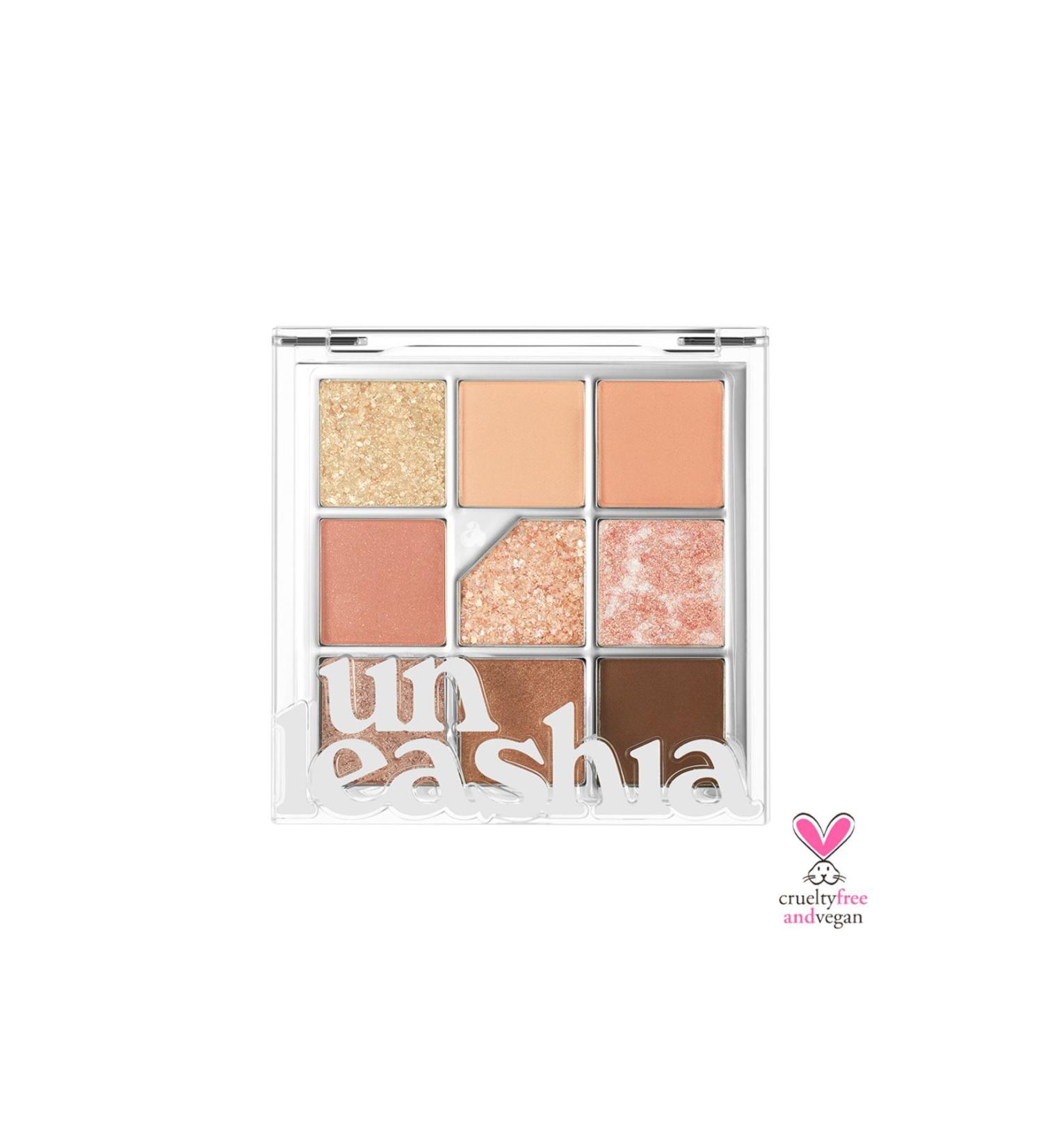UNLEASHIA - Glitterpedia Eye Palette No:3 All Of Coralpink