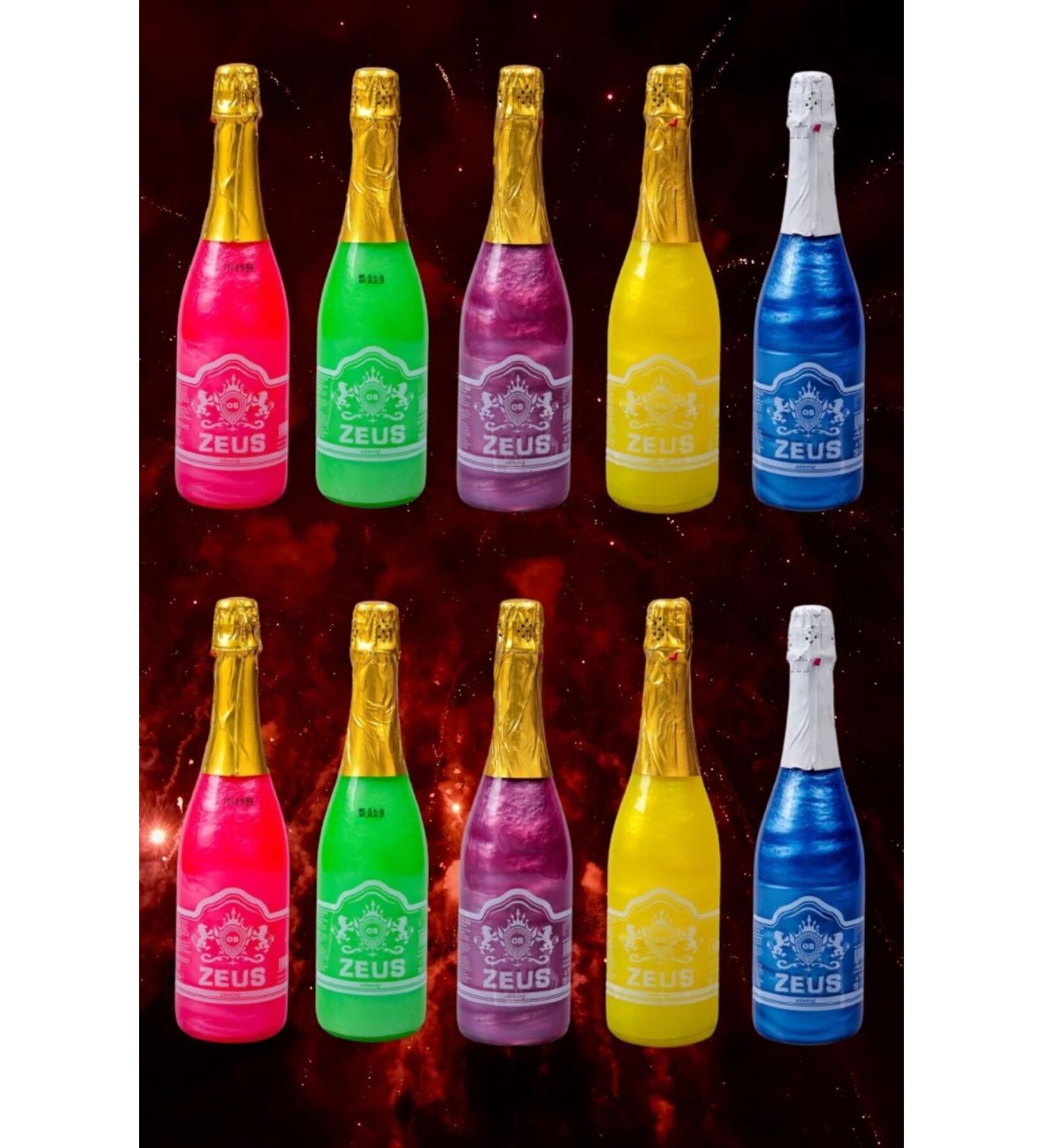 OS ZEUS 10 Lu Alcohol-Free Glitter *Champagne 750 ml