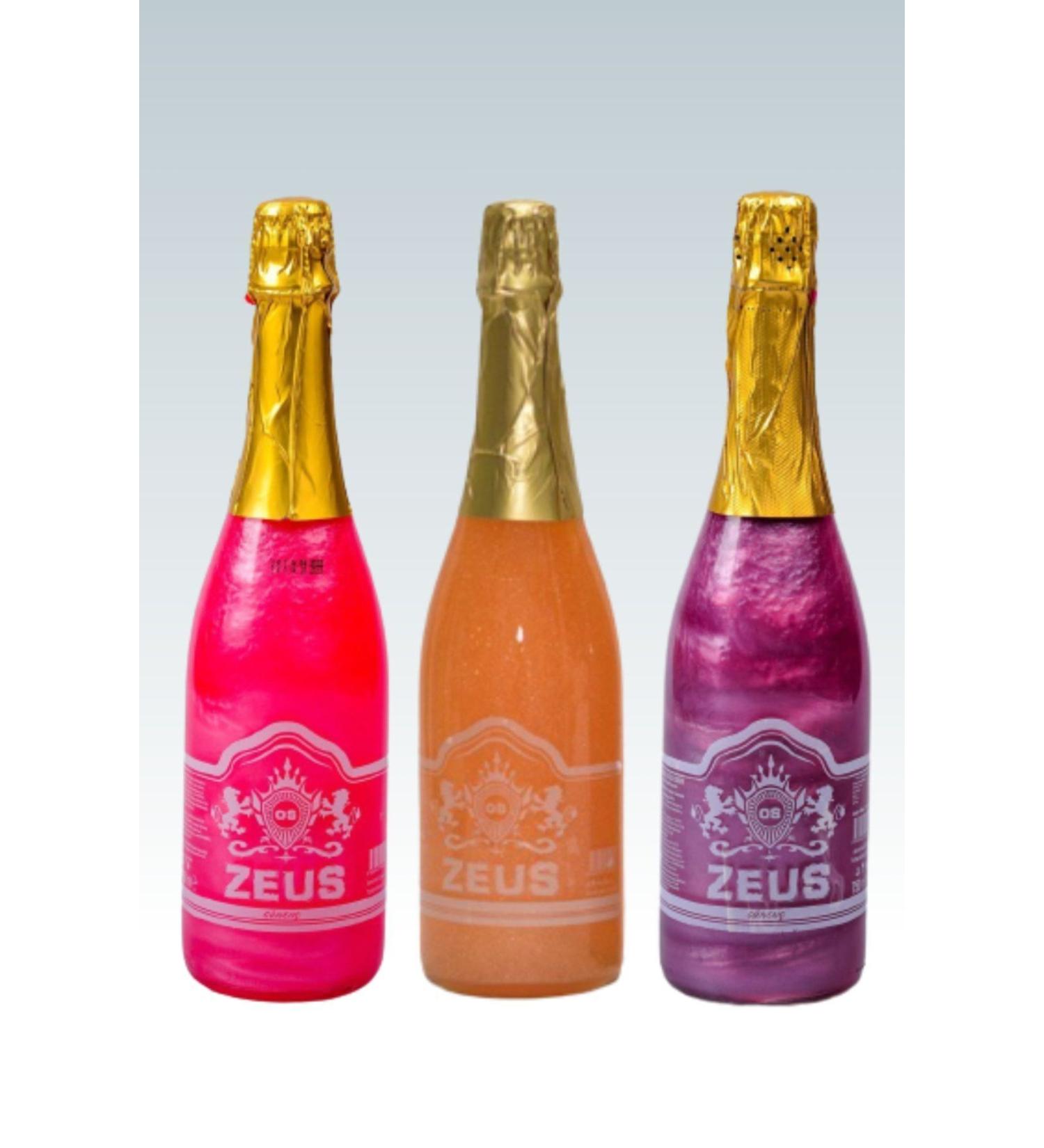 OS ZEUS 3l Alcohol-Free Glitter Champagne* (non-alcoholic)