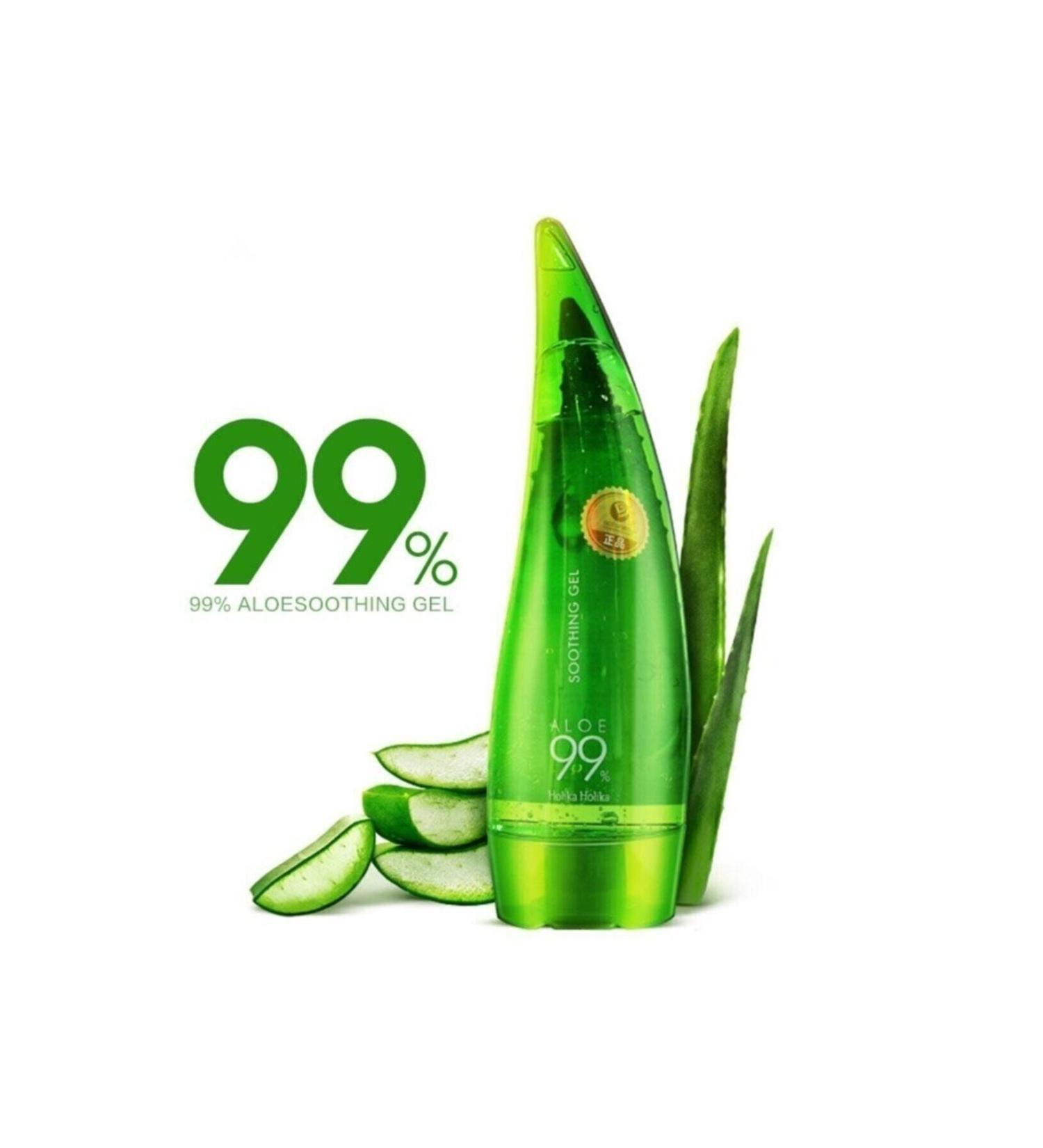 Holika Holika Aloe Vera Gel - Aloe 99% Soothing Gel 250 ml - Buy Online on GoSupps.com