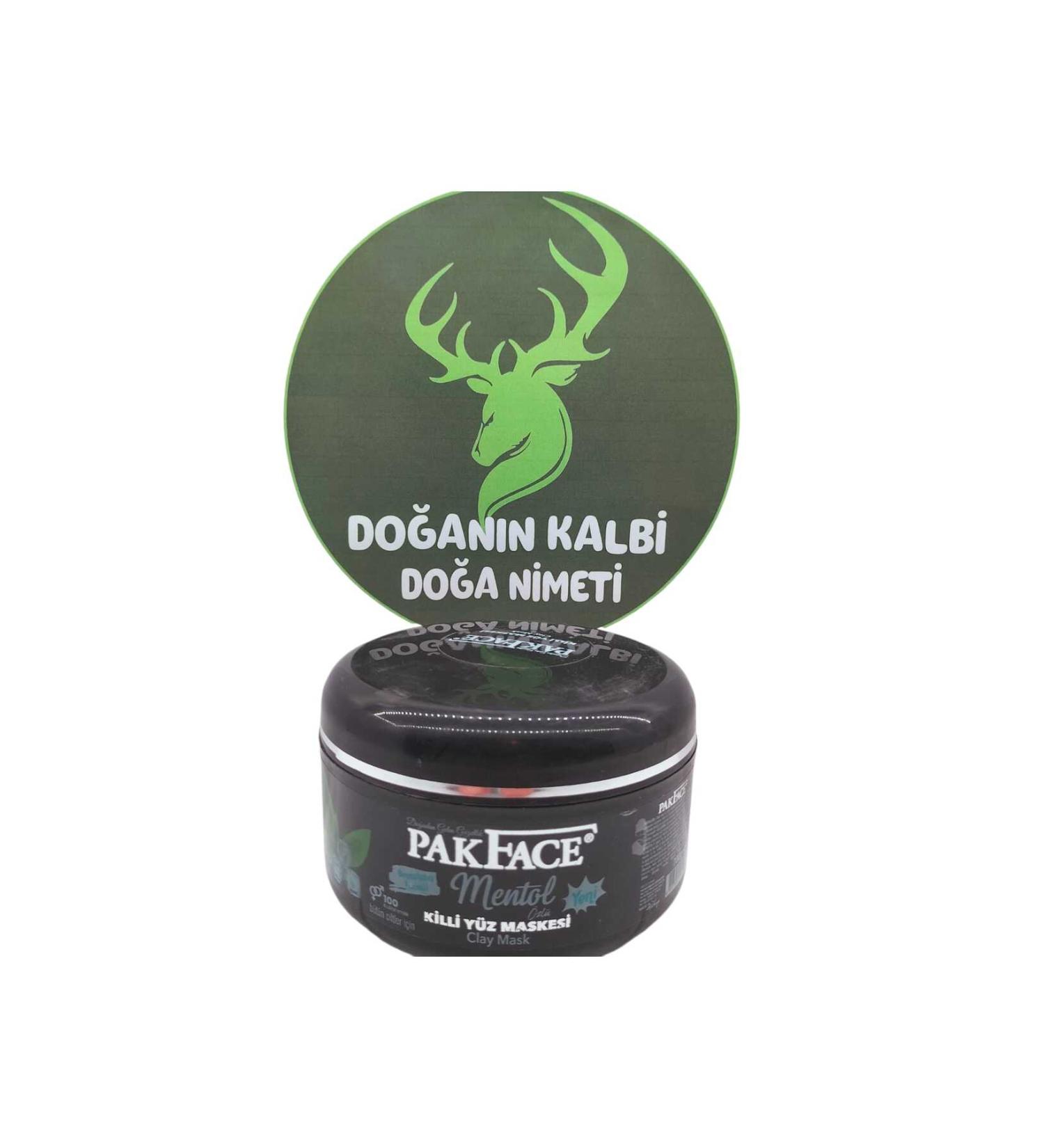pakface peeling Menthol Clay Mask Whitening Formula 700 ml - Buy Online on GoSupps.com
