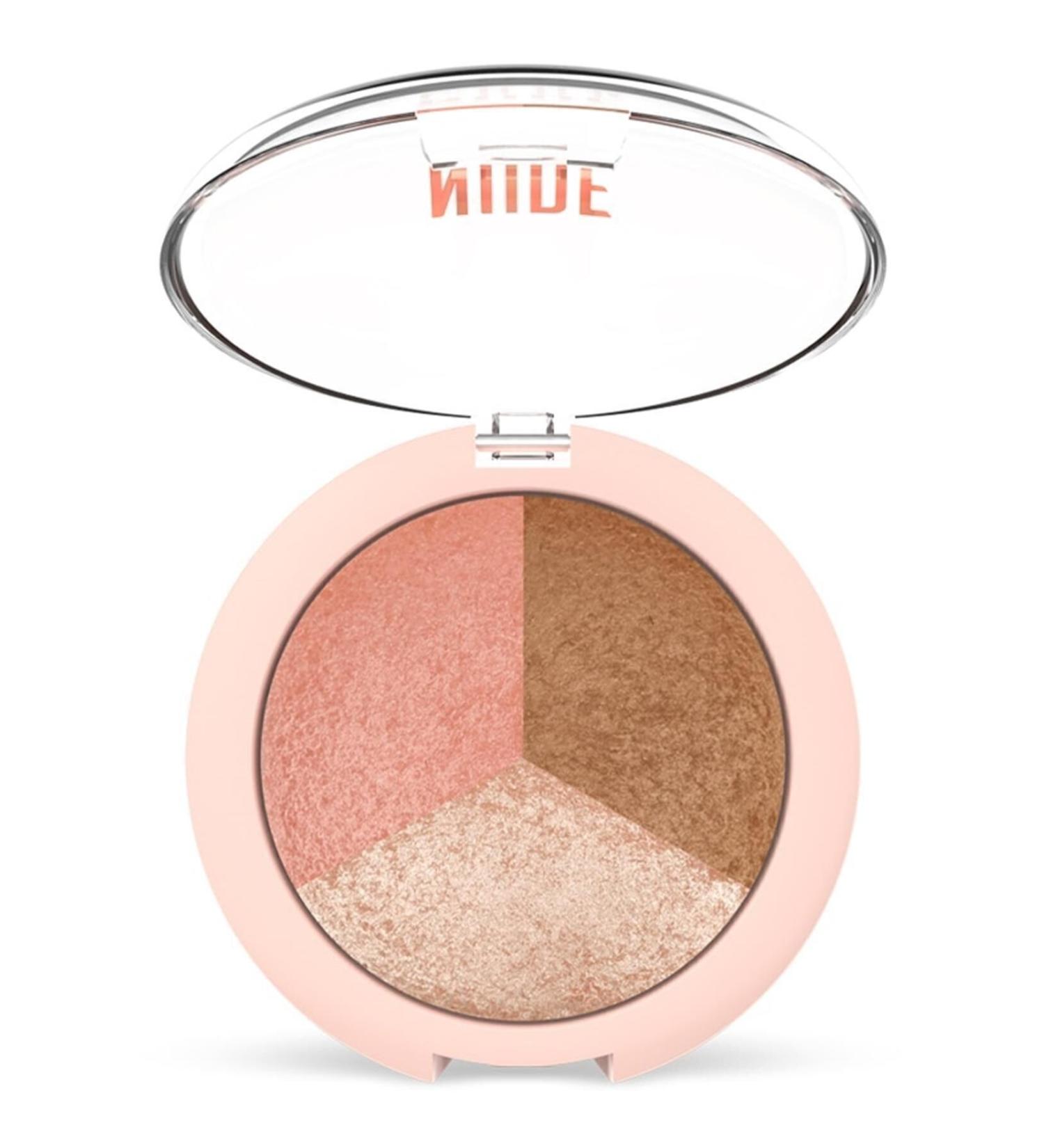 ASMEYAL Brand: Nude Look Baked Trio Ce Powder Category: Makeup Base