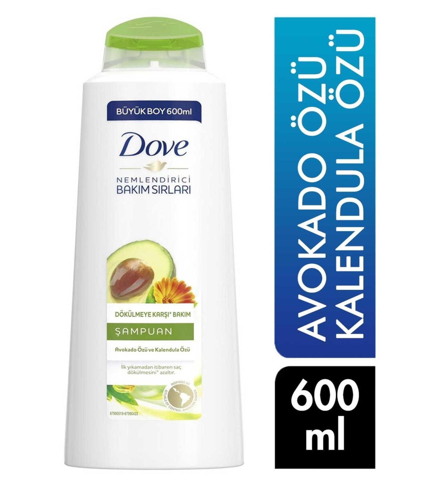 Dove Brand: Shampoo 600 Ml Avocado and Calendula Essence Anti-Hair Loss Care 8690637937316 Category: