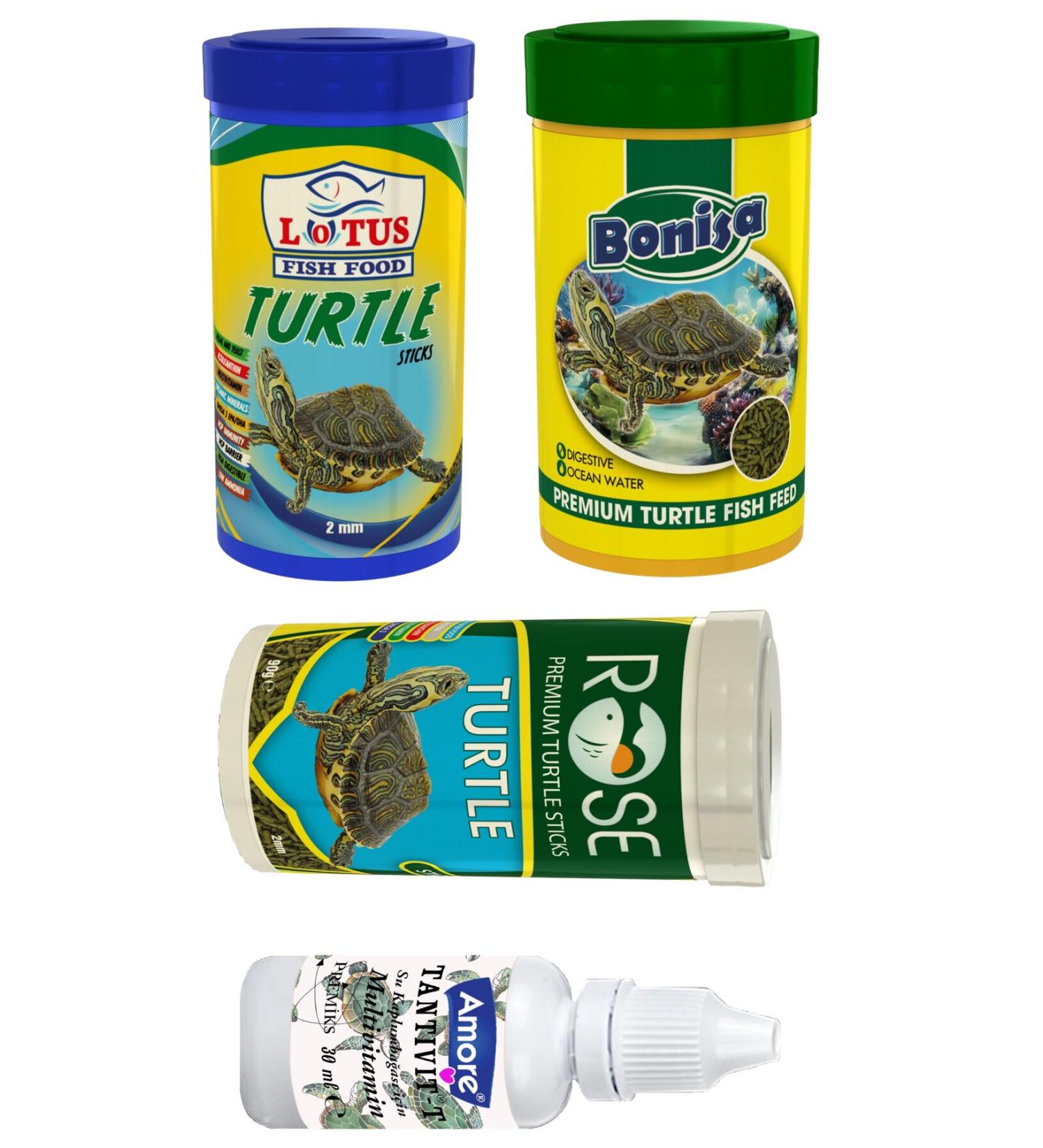 Lotus Turtle 100ml Stick Food Bonisa Turtle 100ml Rose 100ml Tantivit-30cc - Buy Online on GoSupps.com