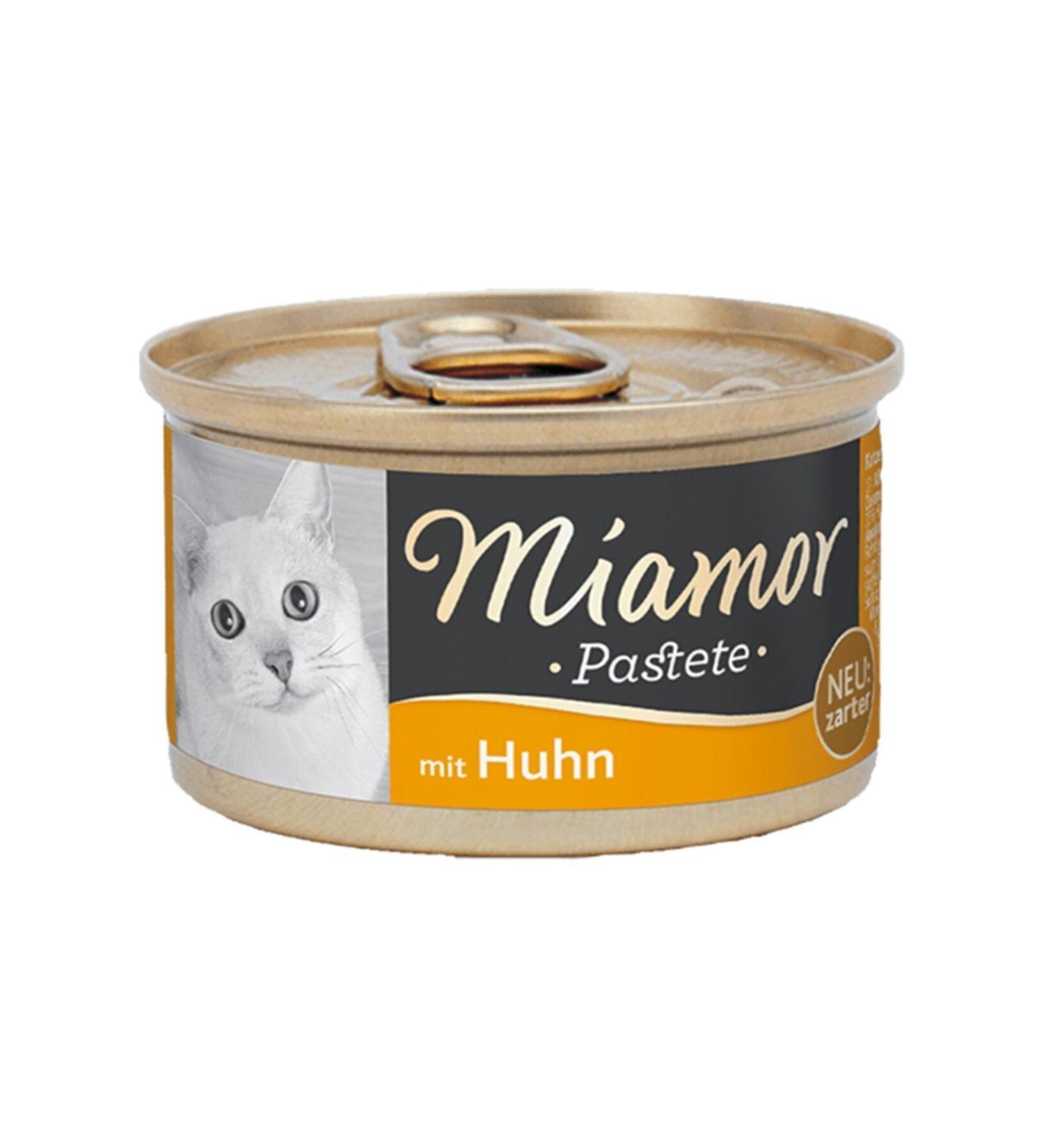 Miamor Pastete Chicken Adult Cat Canned Food 85 Gr 12 Pieces