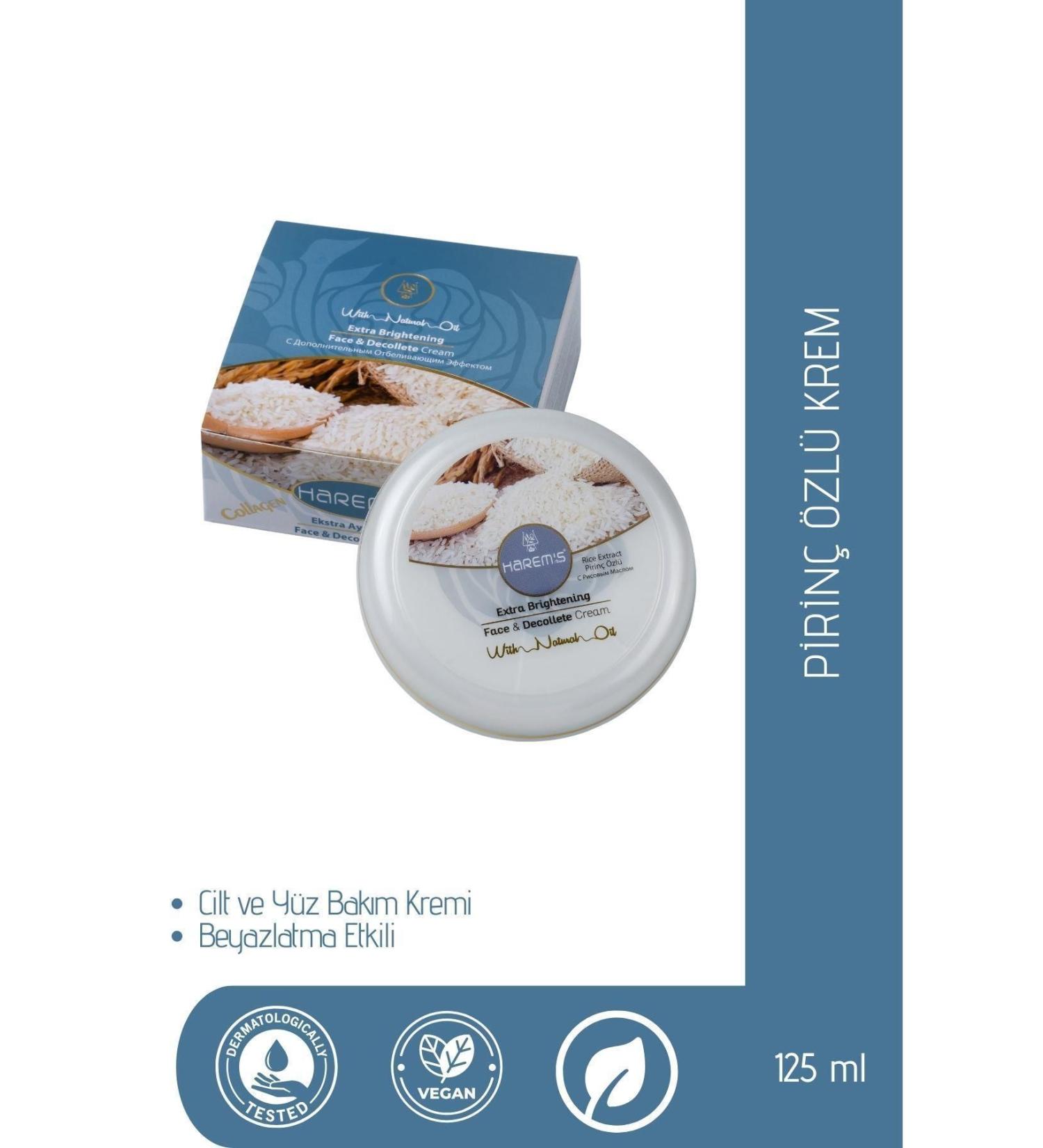 HAREM'S Harems Rice Skin Care Cream 125 ml - Buy Online on GoSupps.com