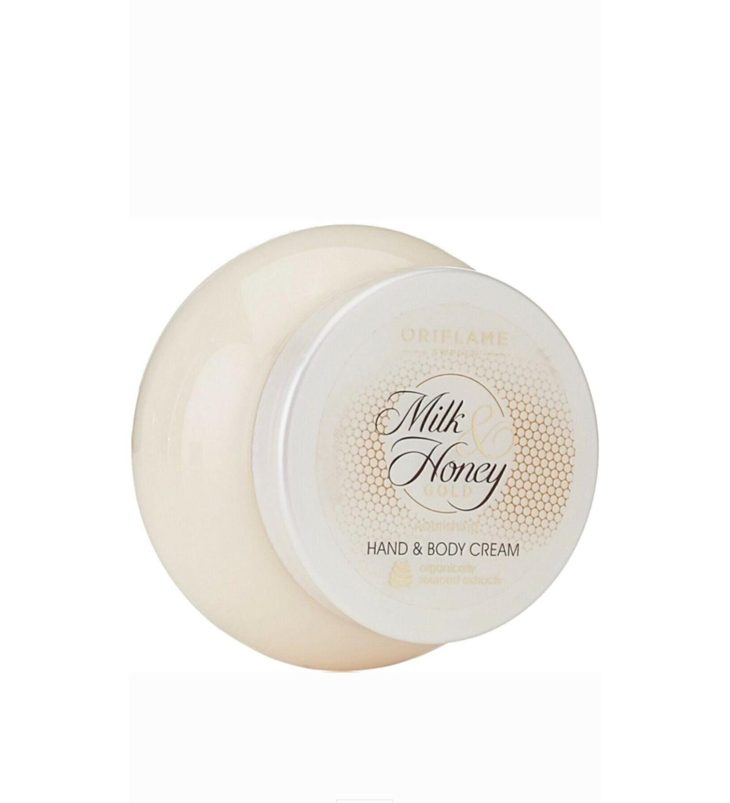 Oriflame Milk & Honey Gold Nourishing Hand & Body Cream