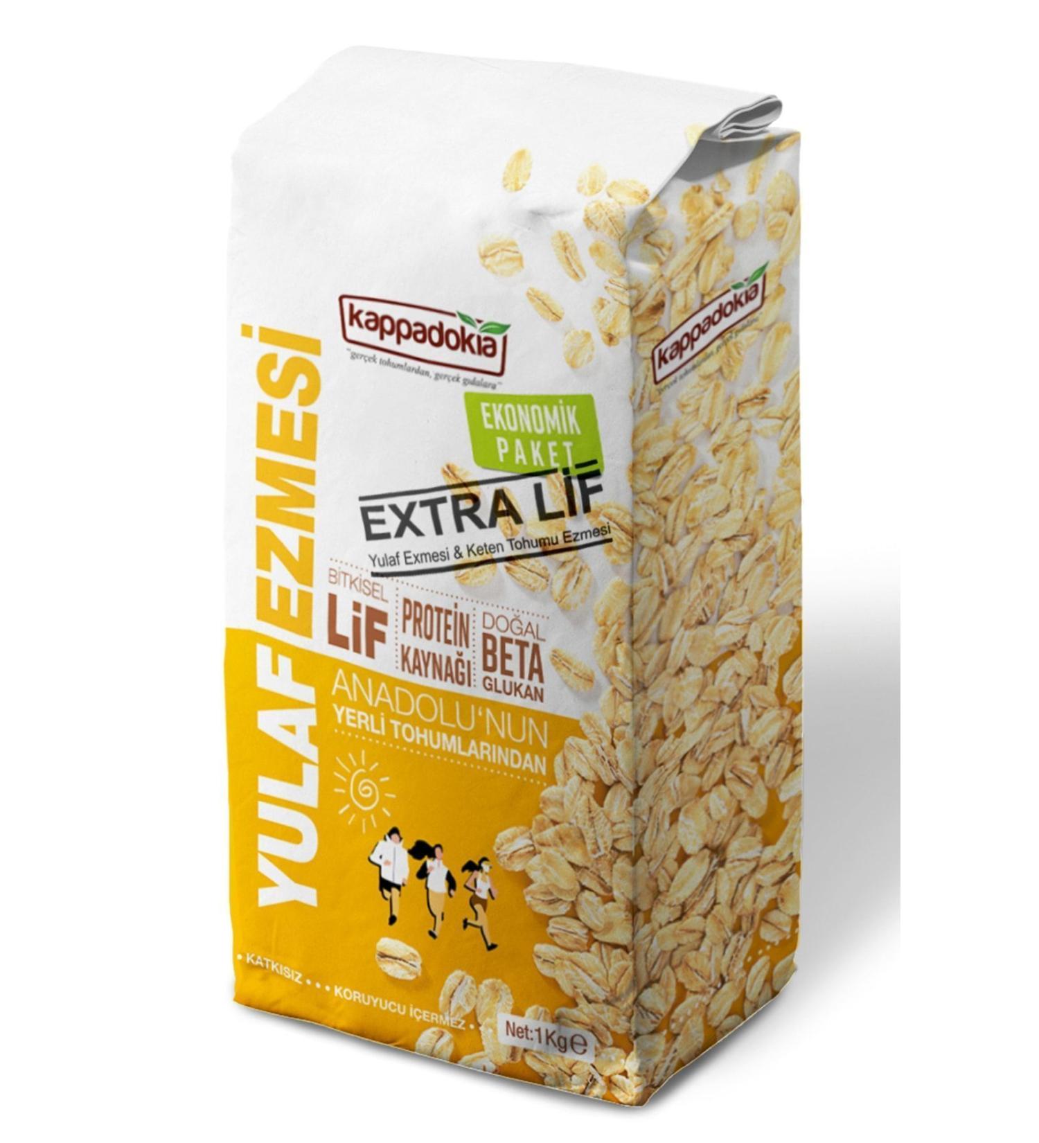 KAPPADOK A Extra-fiber Flax and Oatmeal Mixture - 1 Kg - Buy Online on GoSupps.com