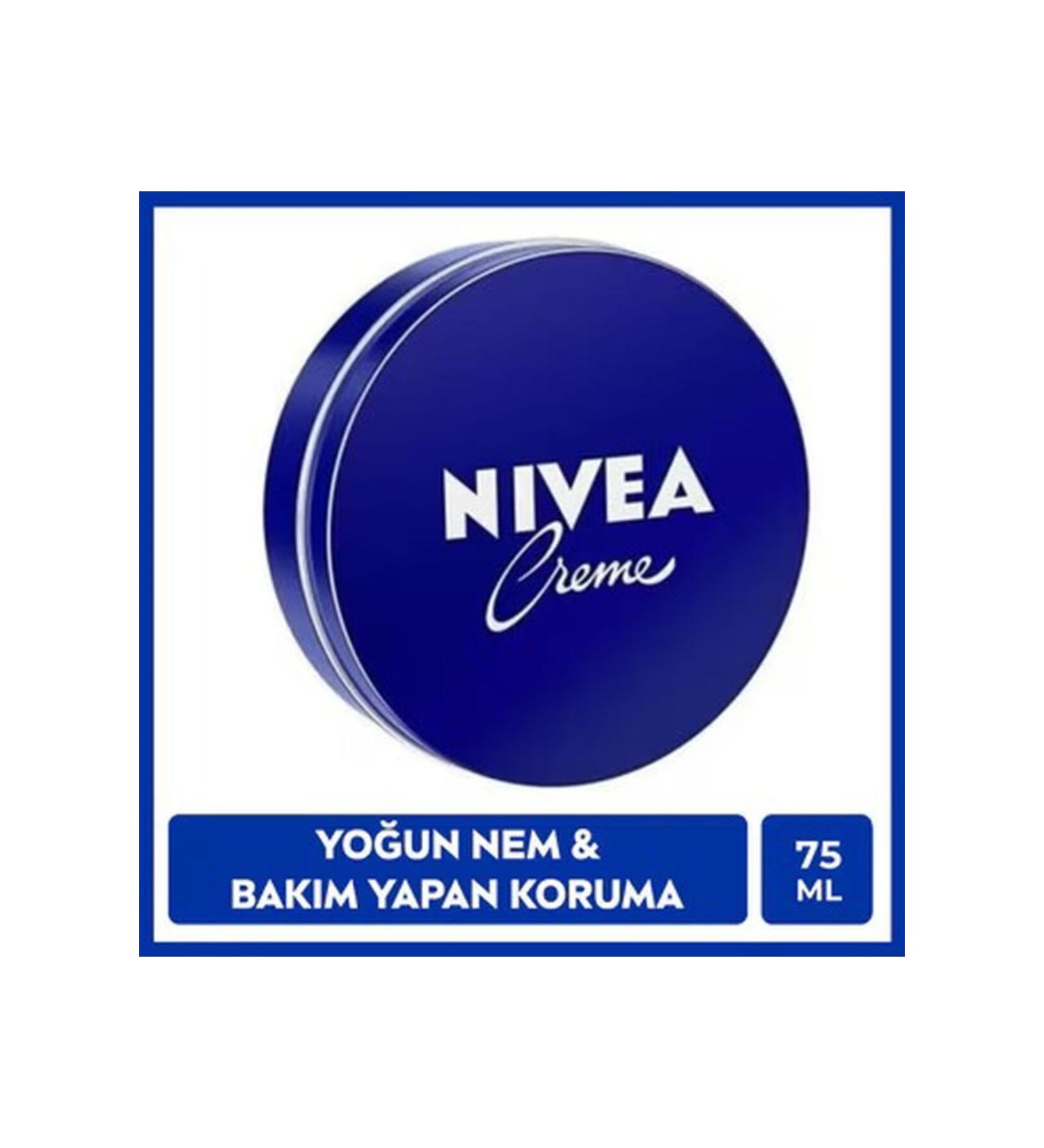 NIVEA Creme Moisturizing Cream 75 ml Caring Protection All Skin Types