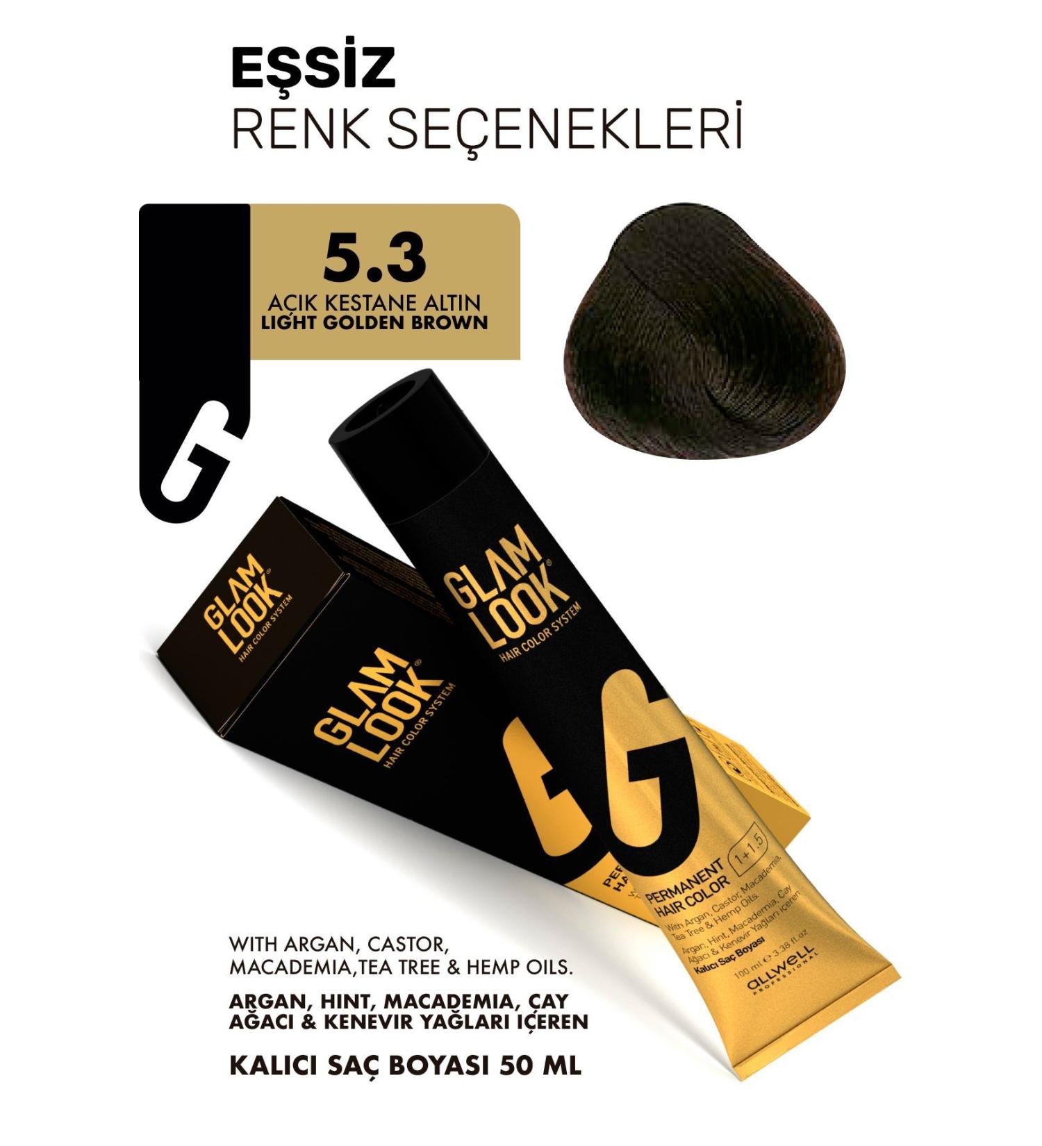 glam look 5.3 Light Brown Gold