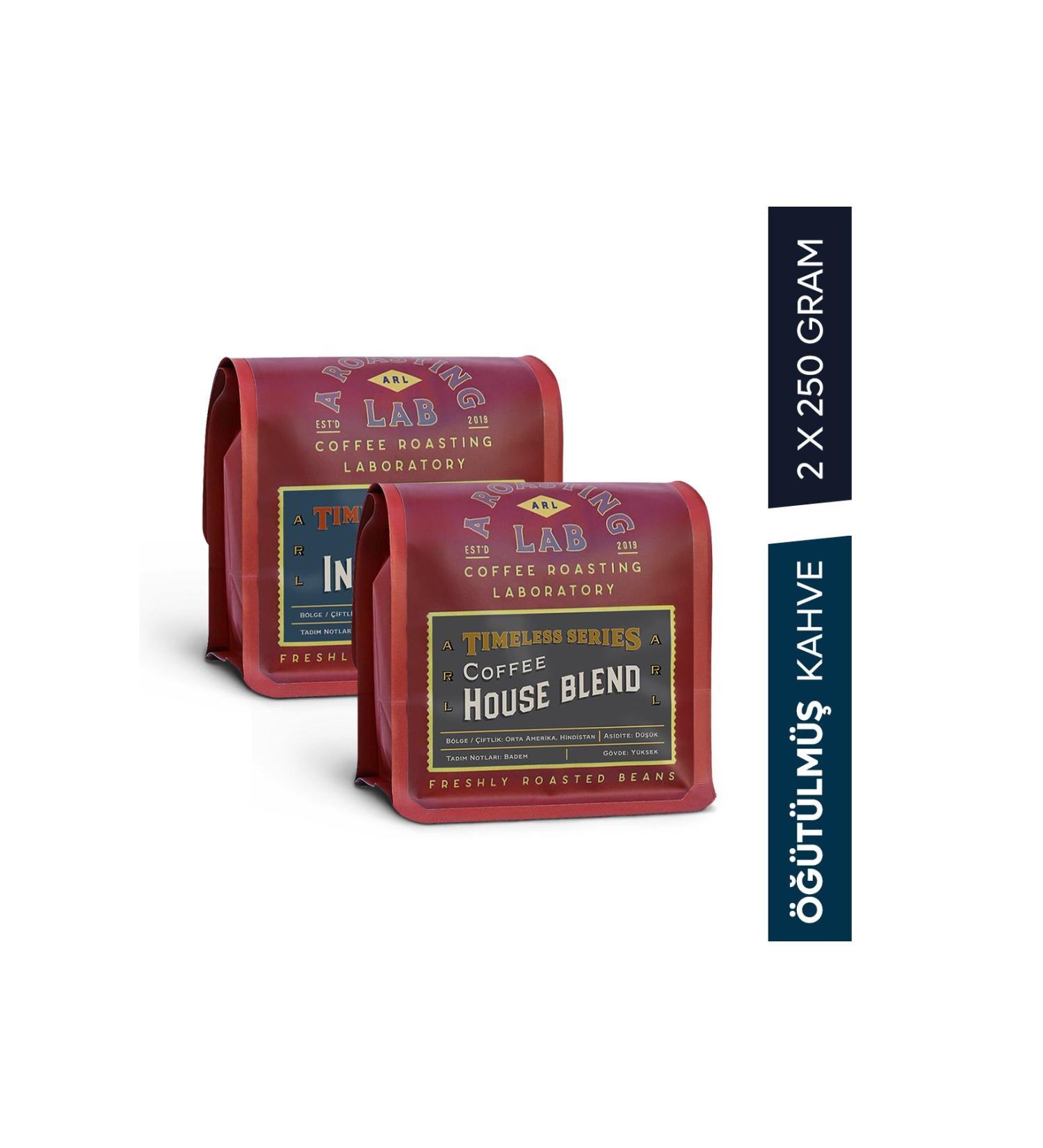A Roasting Lab Timeless Blend 2x250 Gram Ground Coffee