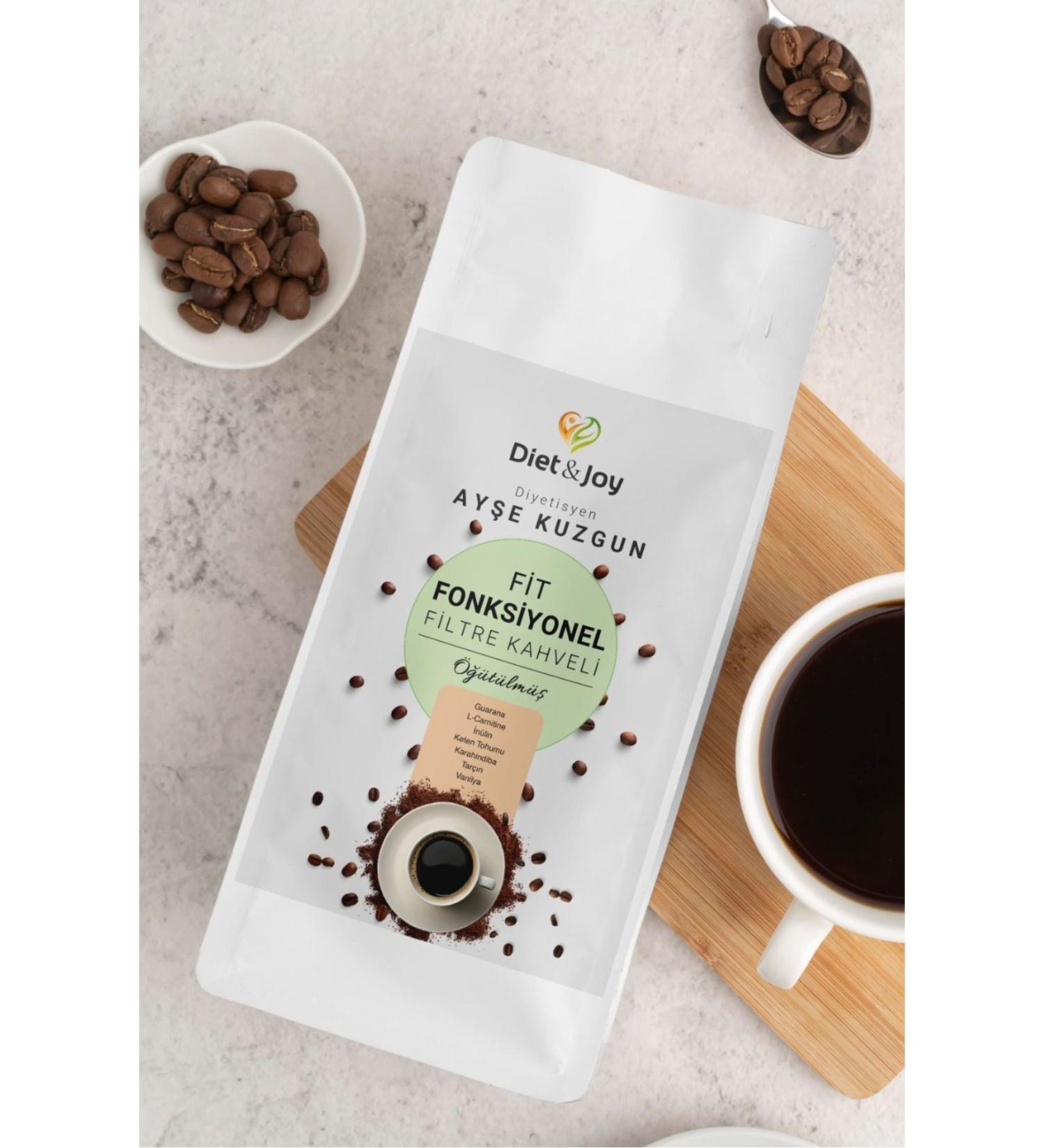 D ET JOY Fit Filter Coffee Functional Coffee Diet Detox Form Coffee Helping to Lose Weight 170gr - Buy Online on GoSupps.com