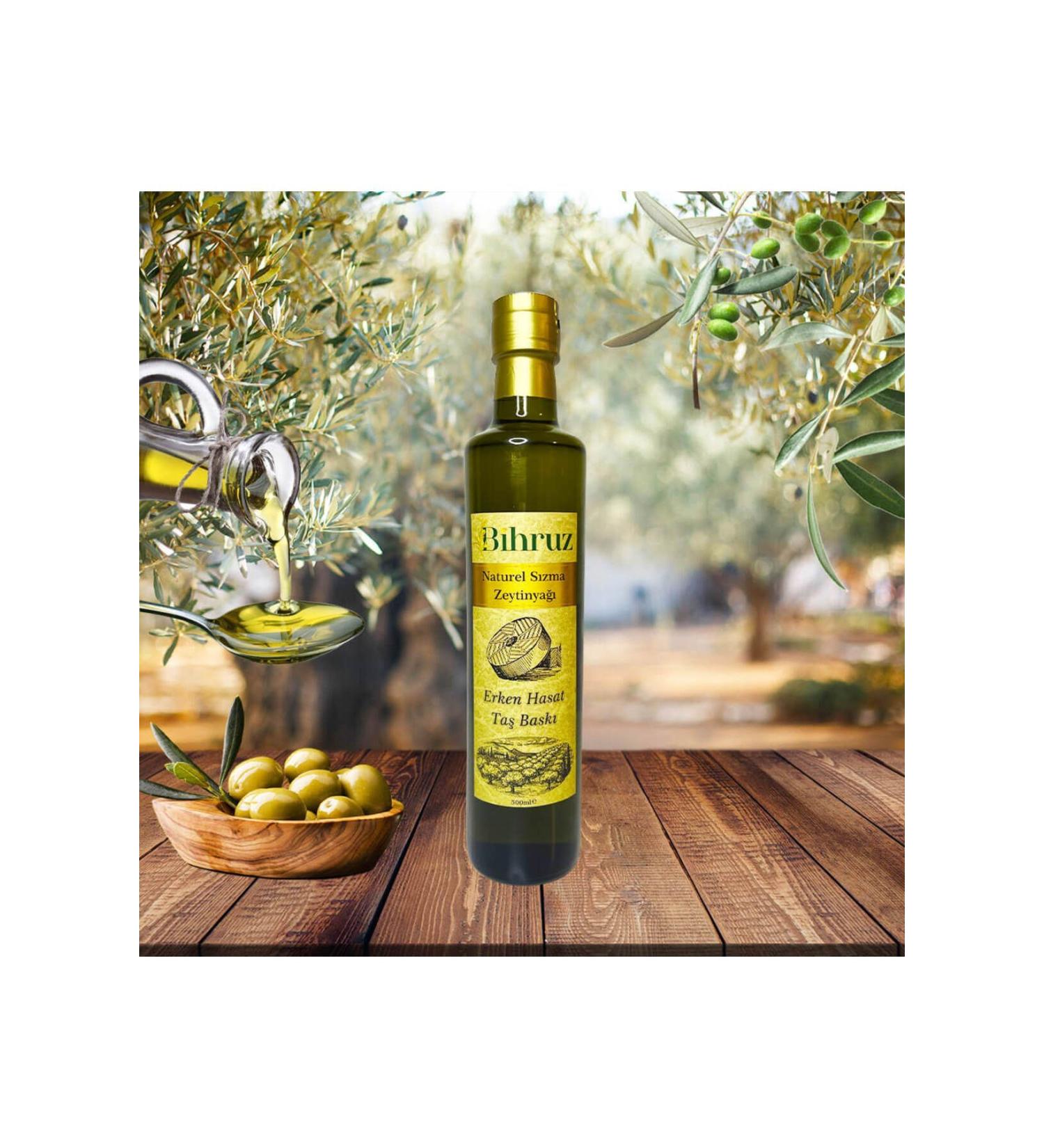 Bihruz Early Harvest Stone Pressed Olive Oil 500ml