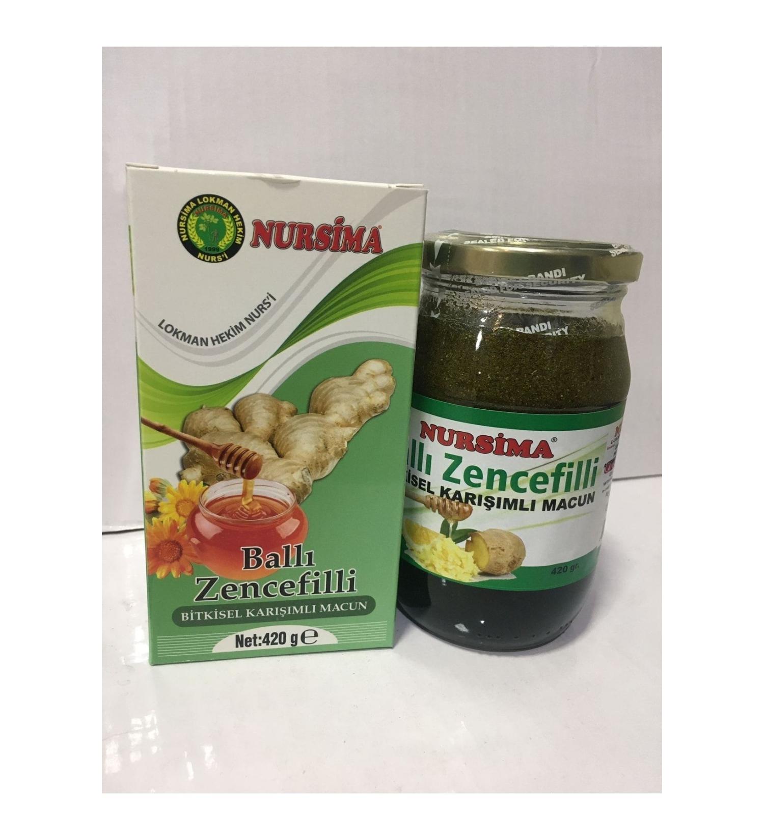 Nursima Ne e Natural Ginger Honey Herbal Mix Paste 420 Ge