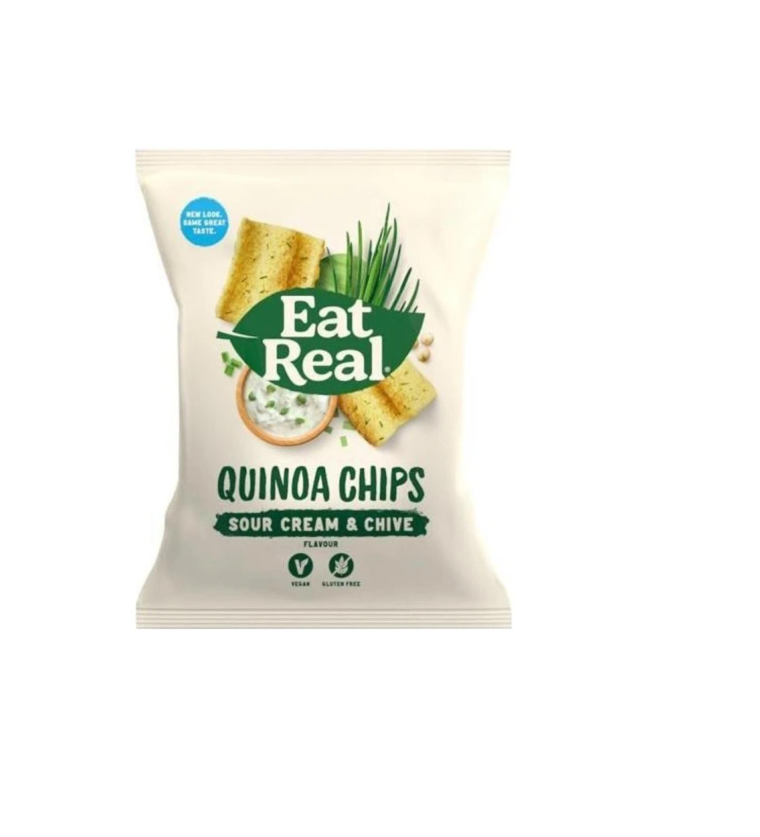Eat Real Quinoa Chips Sour Cream & Chive