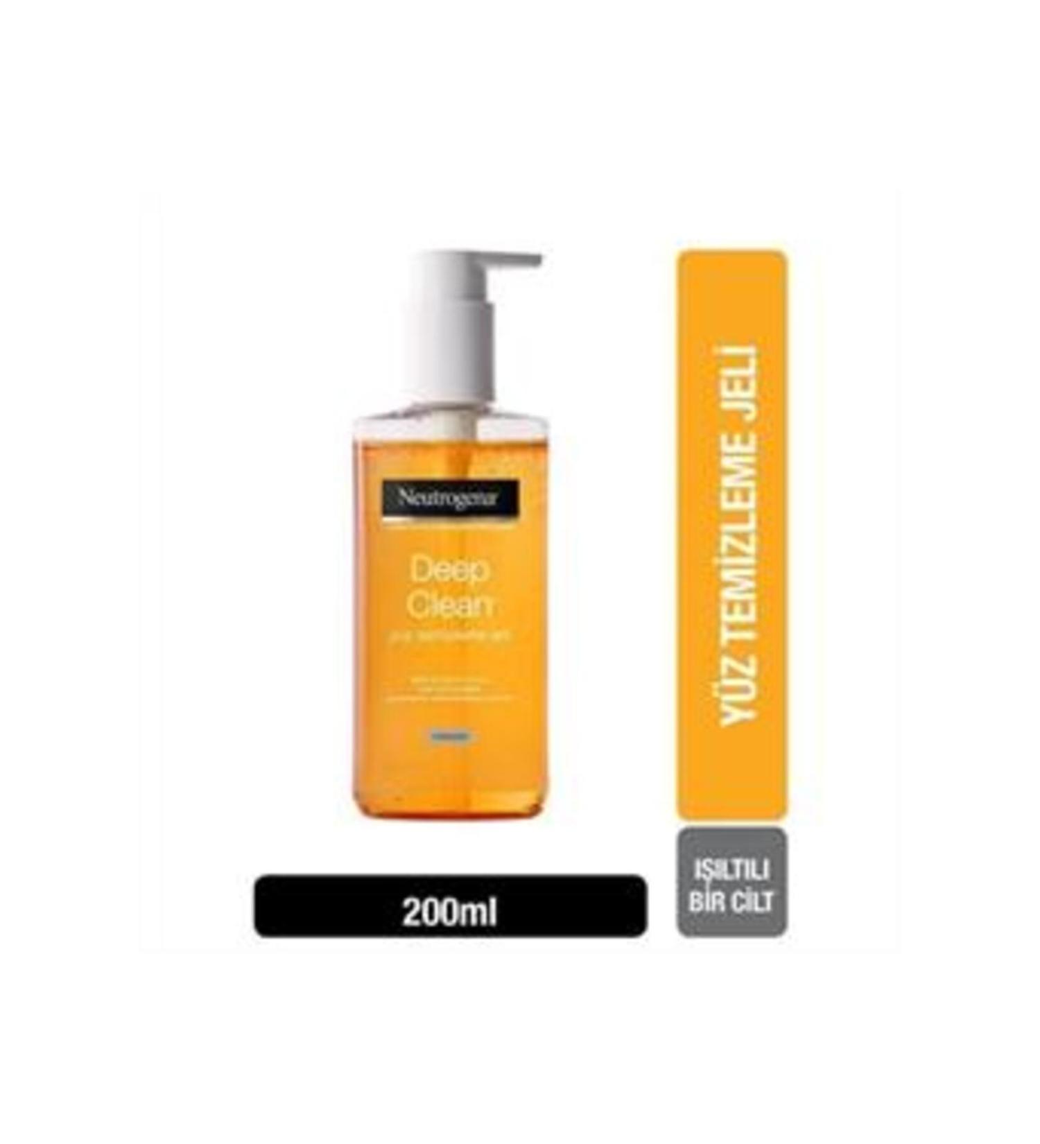 Neutrogena Deep Clean Facial Cleansing Gel 200ml (SINGLE)