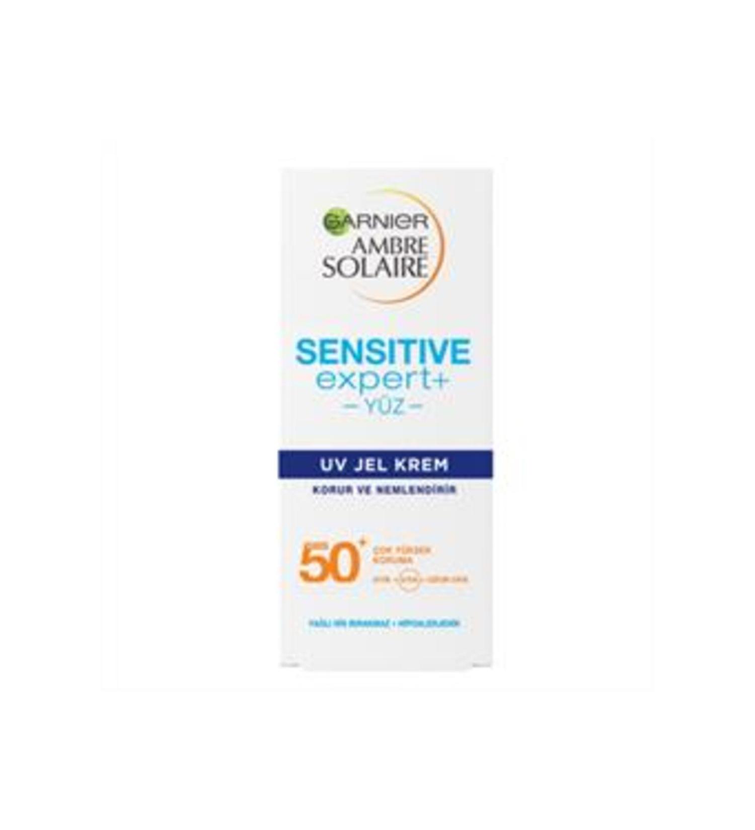 Baby Garnier Ambre Solaire Sensitive Expert+ Sun Protection Gel Cream 50ml (SINGLE)