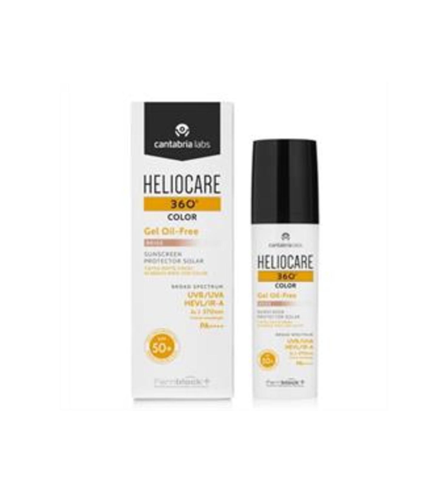 Baby Heliocare 360 Gel Oil Free Tinted Beige Oil Free SPF+50 Gel Sunscreen 50ml (SINGLE)