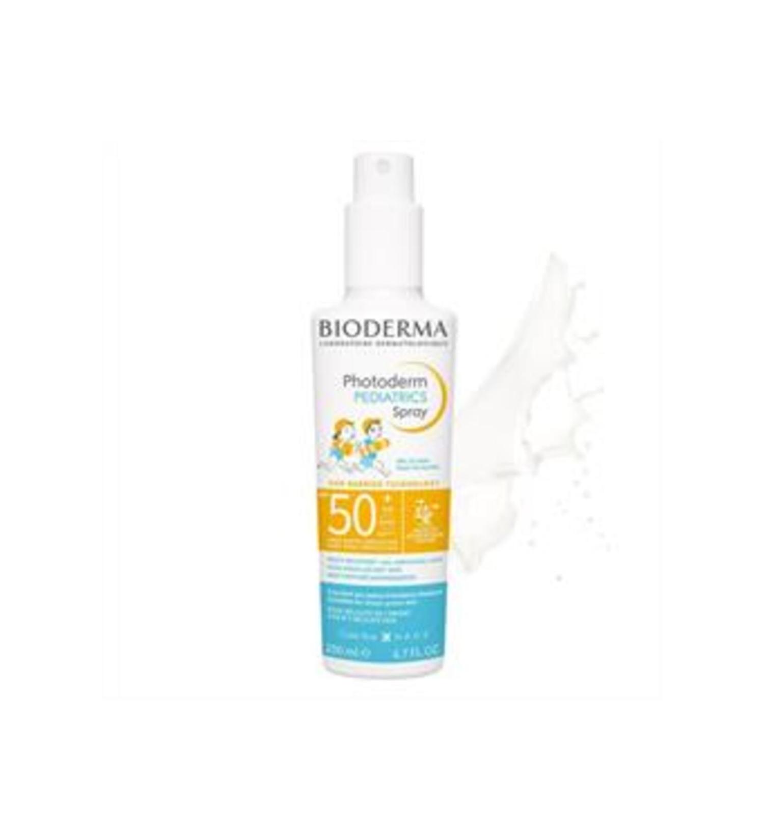 Baby Bioderma Photoderm Pediatrics Sun Spray for Children SPF50+ 200ml (SINGLE)