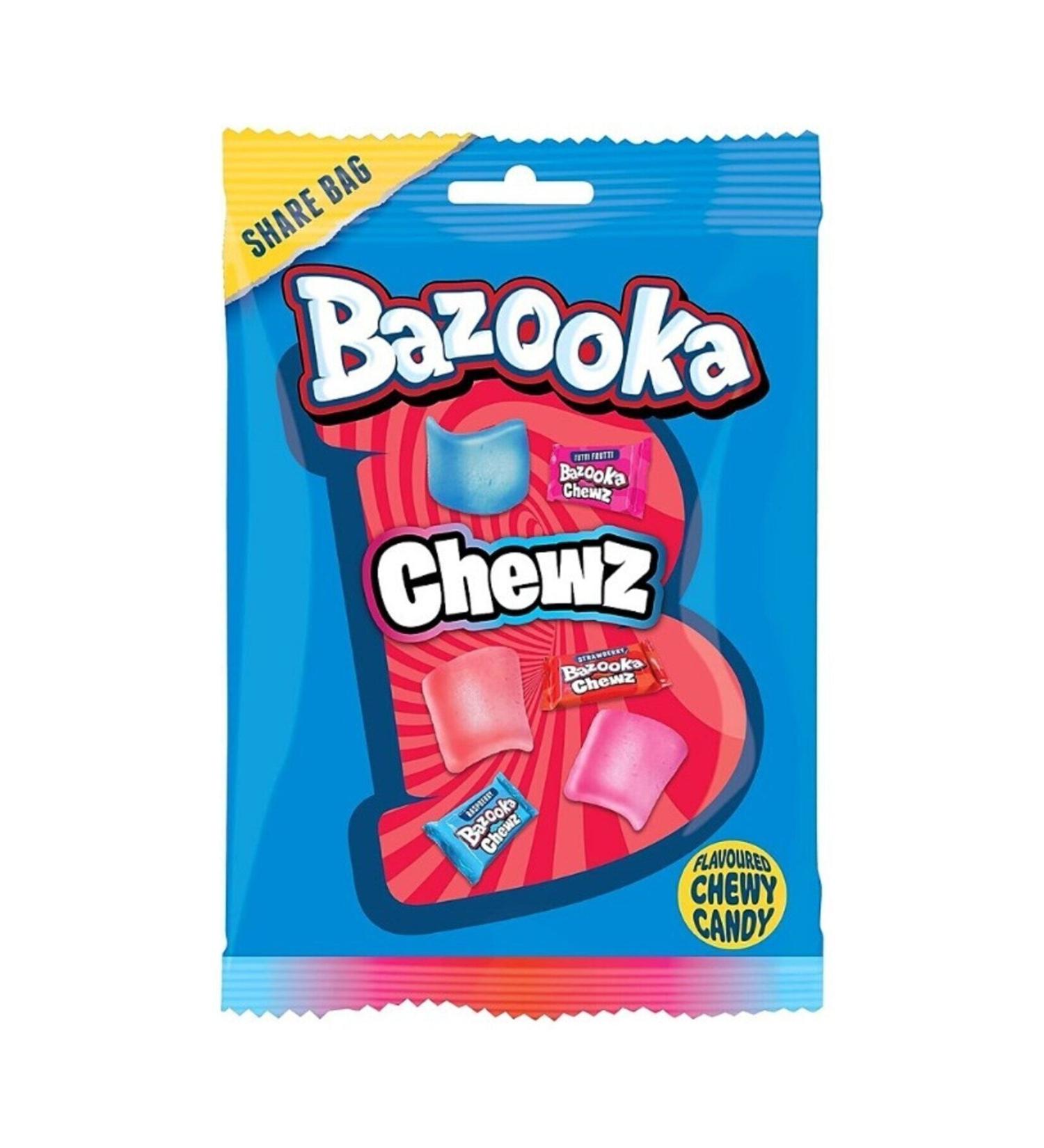 Bazooka Chewz Share Bag 120g