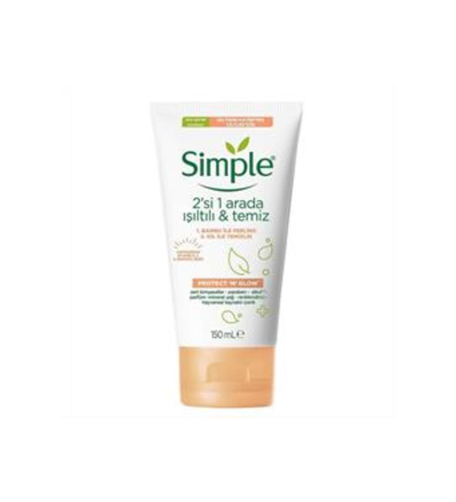 Baby Simple Protect and Glow Cleansing Gel 2 in 1 150ml (SINGLE)