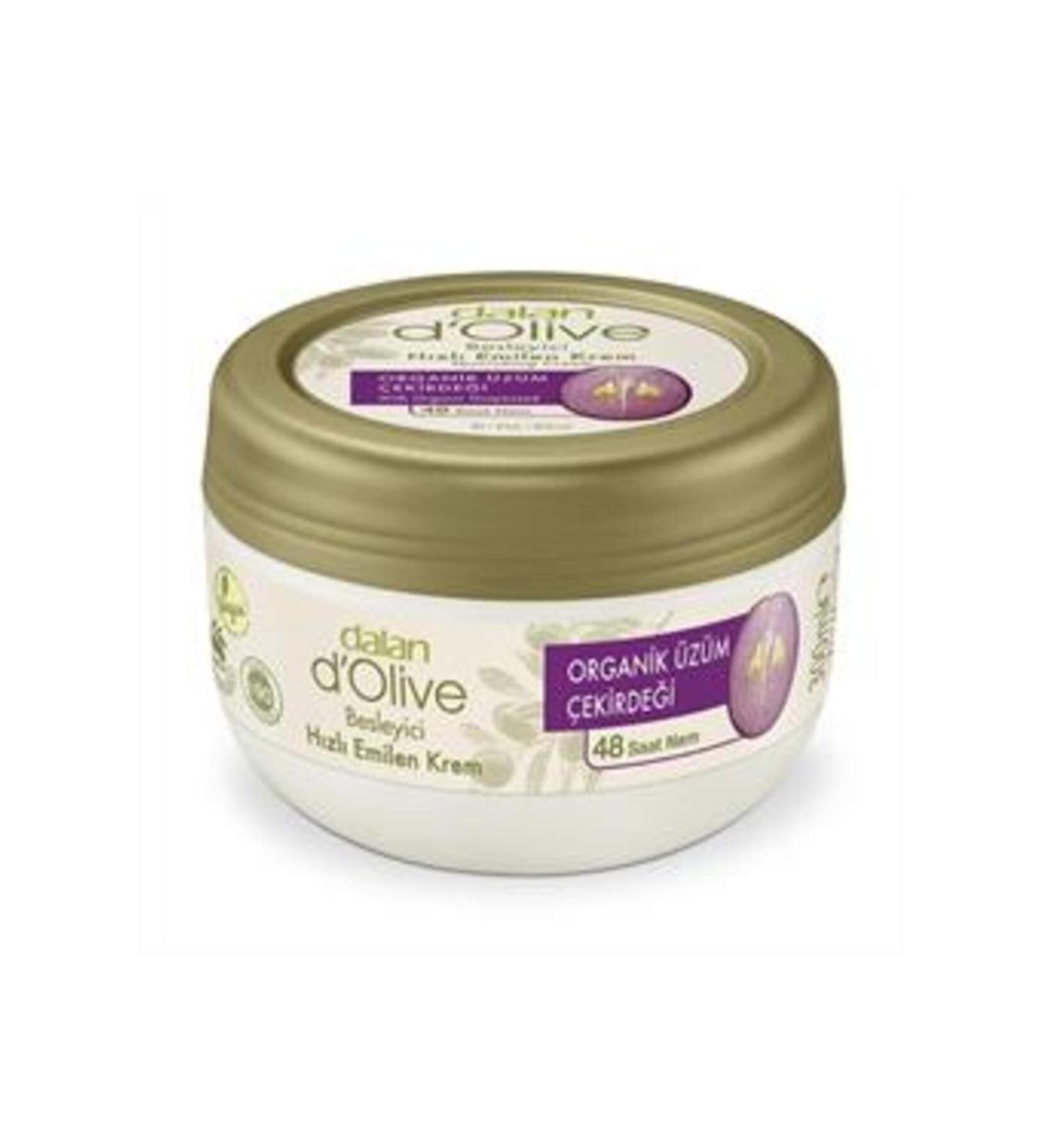 Dalan D'olive Organic Grape Seed Cream 300ml (SINGLE)