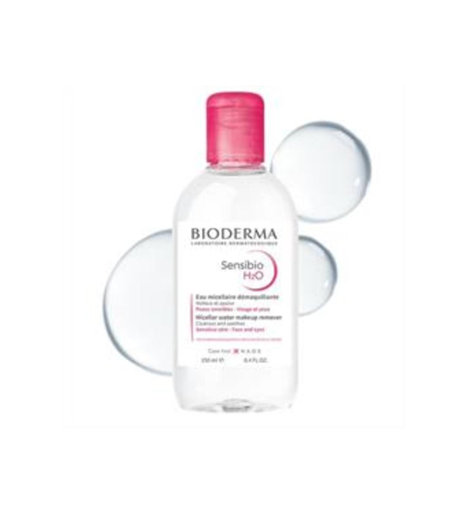 Baby Bioderma Sensibio H2O - Make-up and Sensitive Skin Cleansing Micellar Solution 250ml (SINGLE)