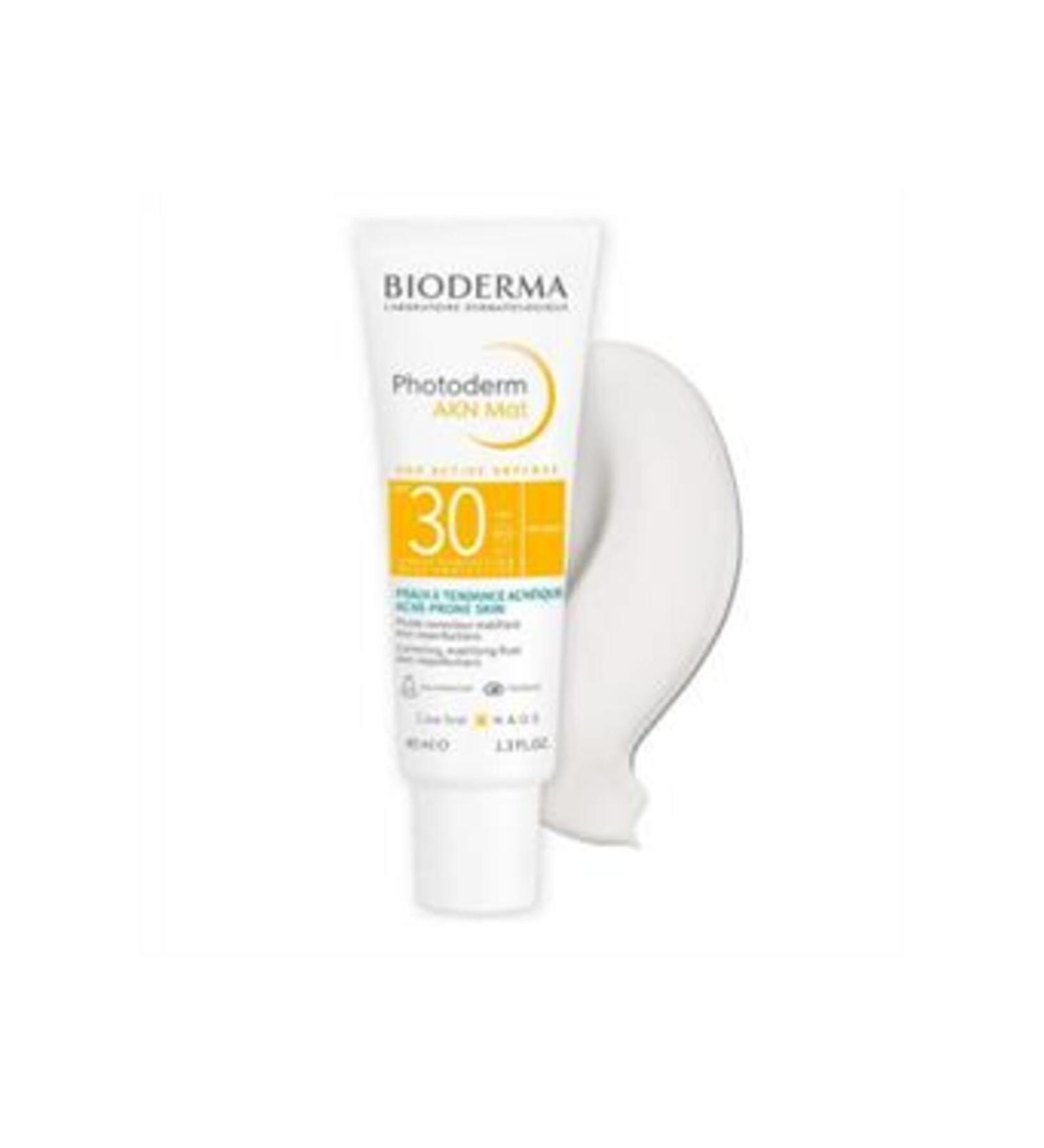 Baby Bioderma Photoderm AKN Matte Sunscreen for Oily Skin SPF30 40ml (SINGLE)