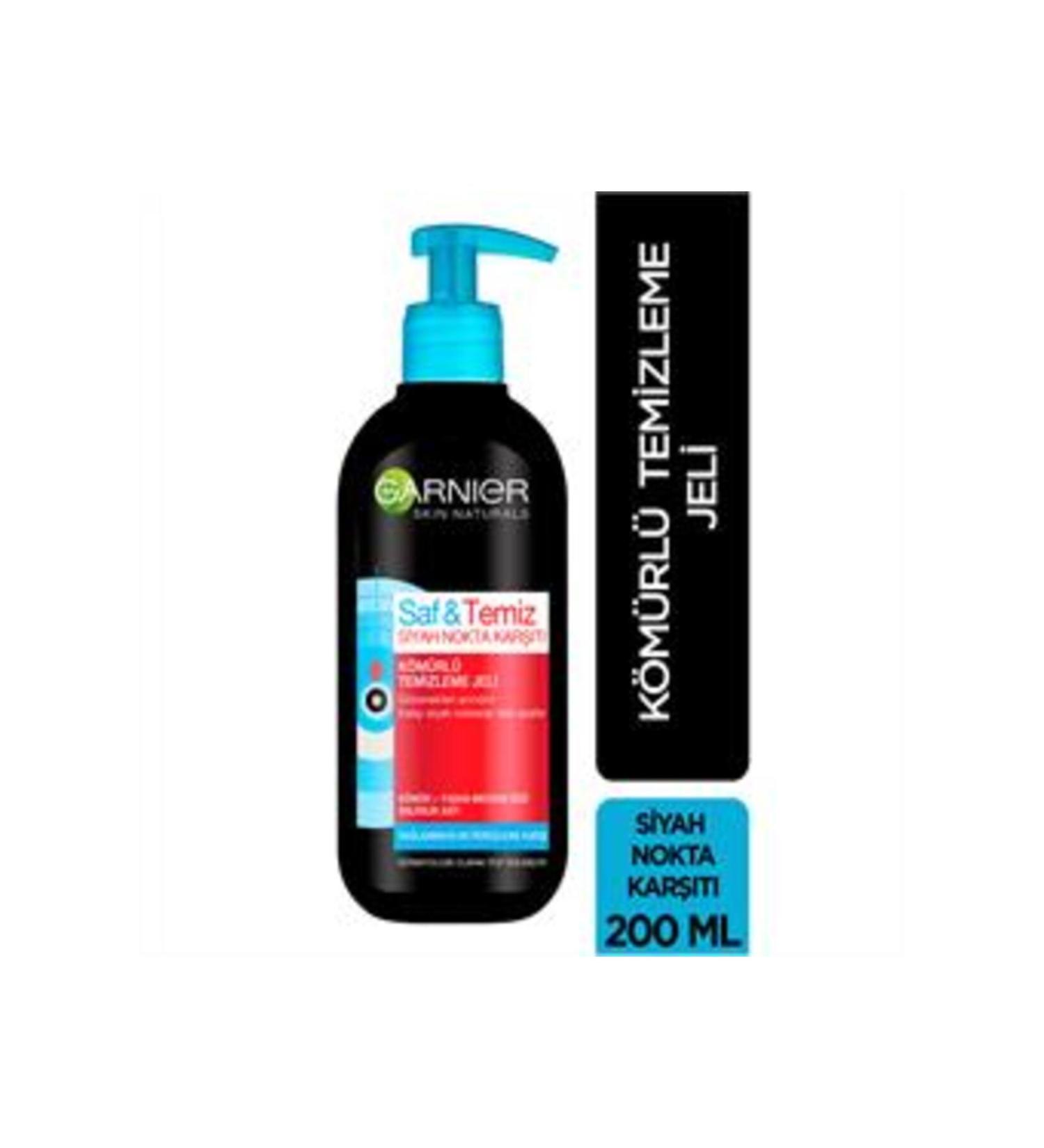 Baby Garnier Charcoal Anti-Blackhead Cleansing Gel 200ml (SINGLE)