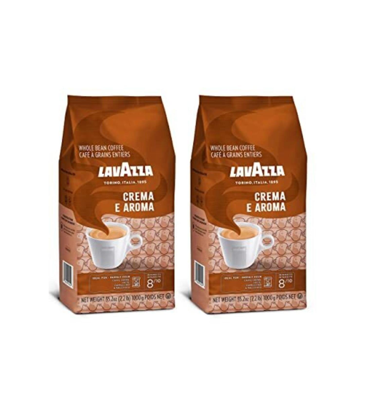 LavAzza Espresso Cremae Aroma Coffee Beans 2 Pieces X 1000 Gr