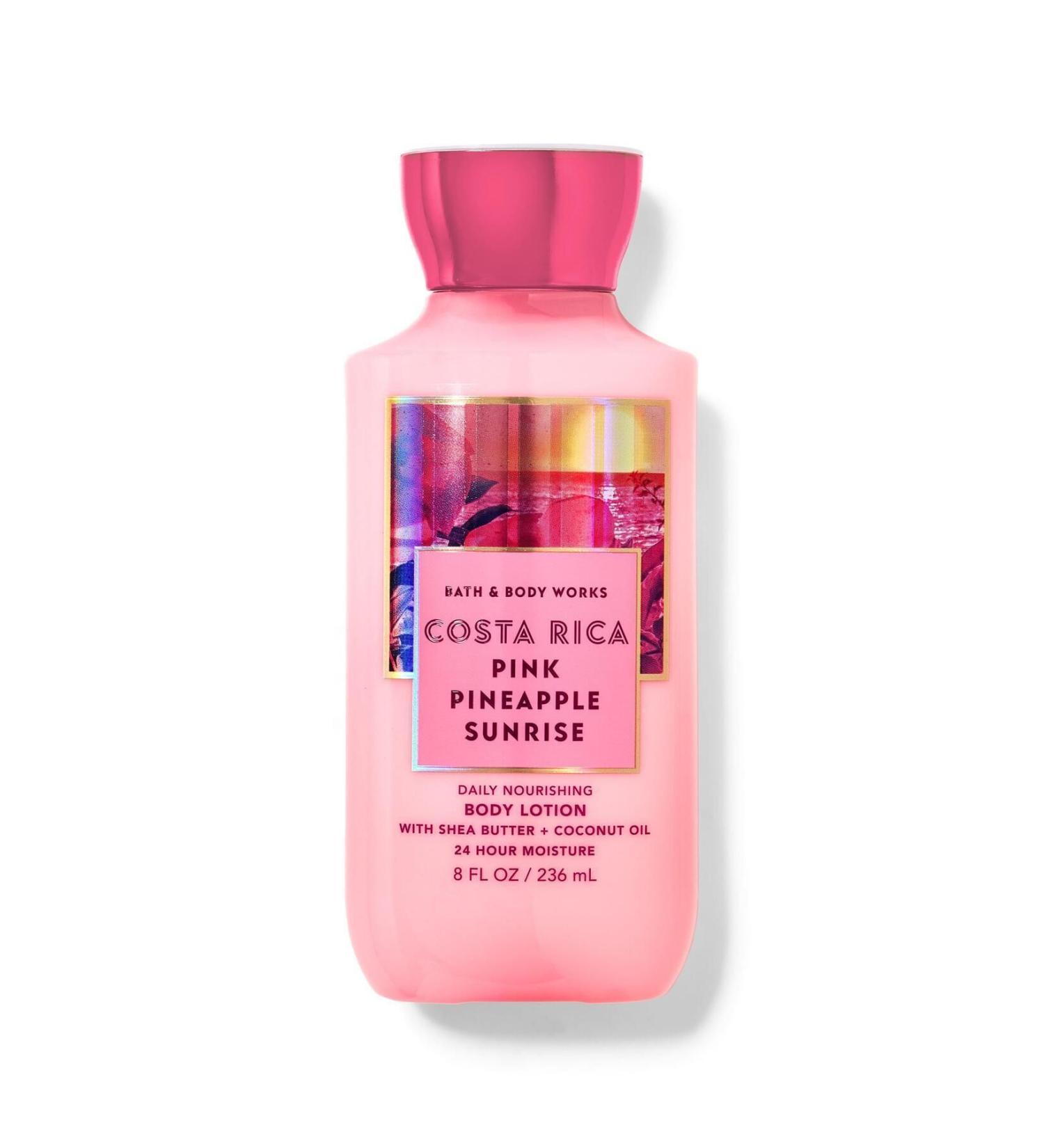 Bath & Body Works Costa Rica Pink Pineapple Sunrise Moisturizing Body Lotion 236 ml