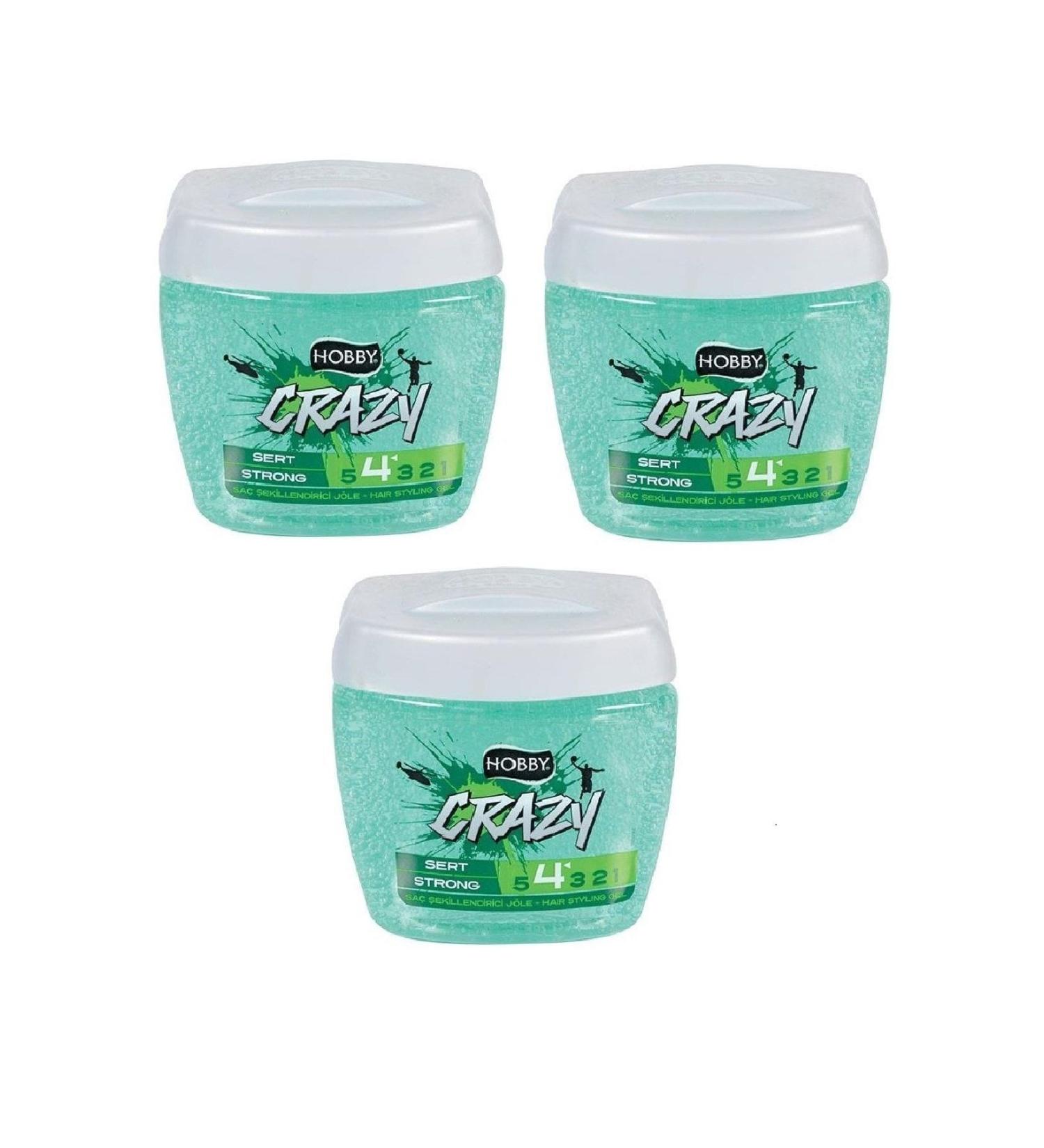Hobby Crazy Head Hard Jelly 750 ml x 3 Pieces