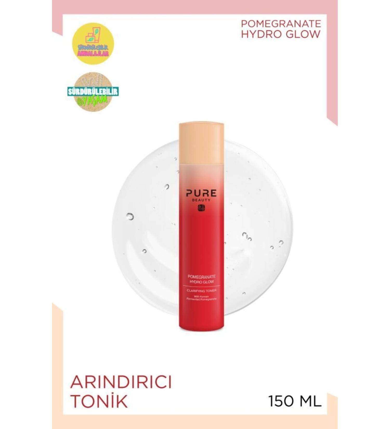 PURE BEAUTY Pomegranate Hydro Glow Purifying Toner 150 ml