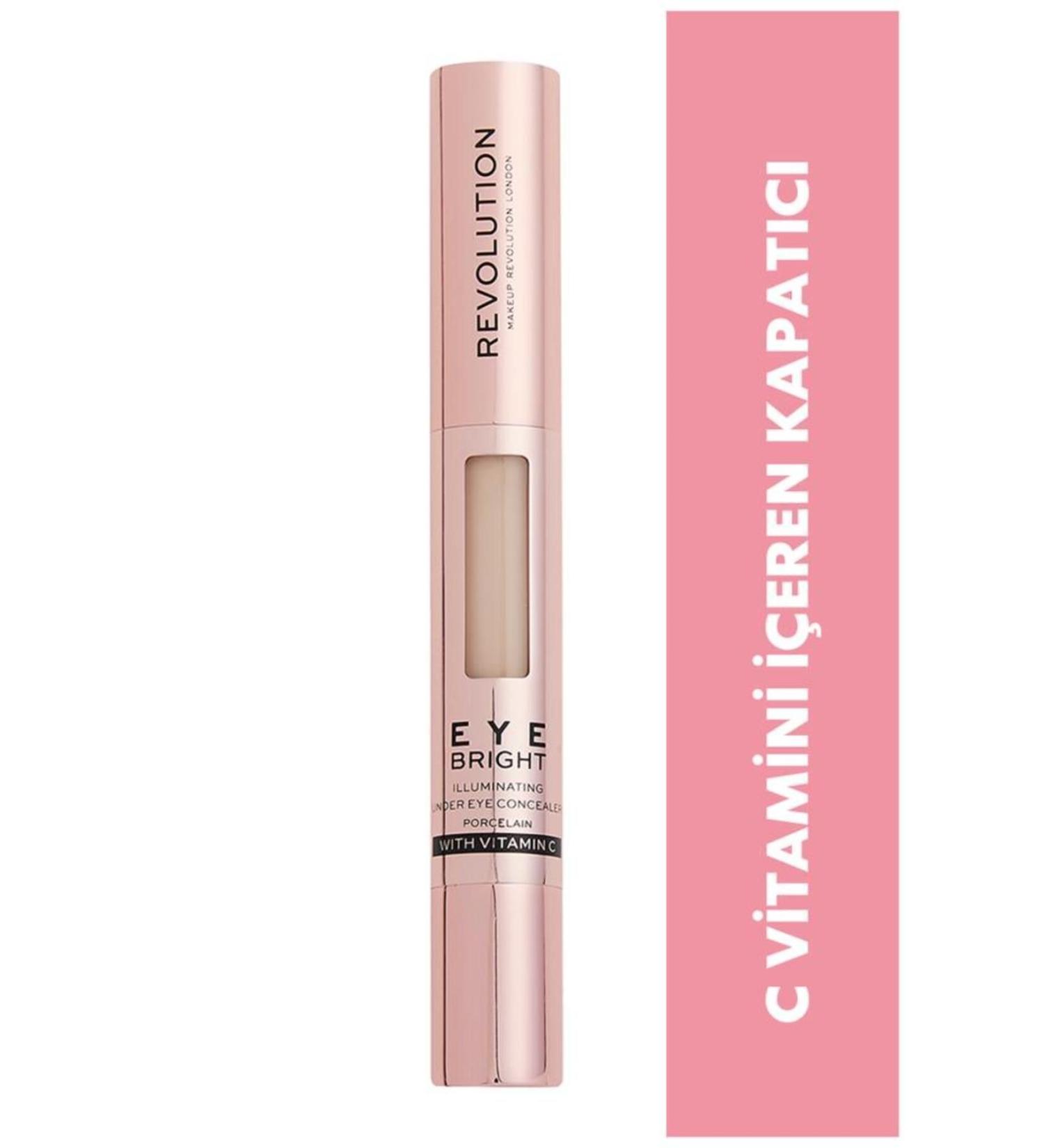 Revolution Bright Eye Concealer Porcelain - Buy Online on GoSupps.com