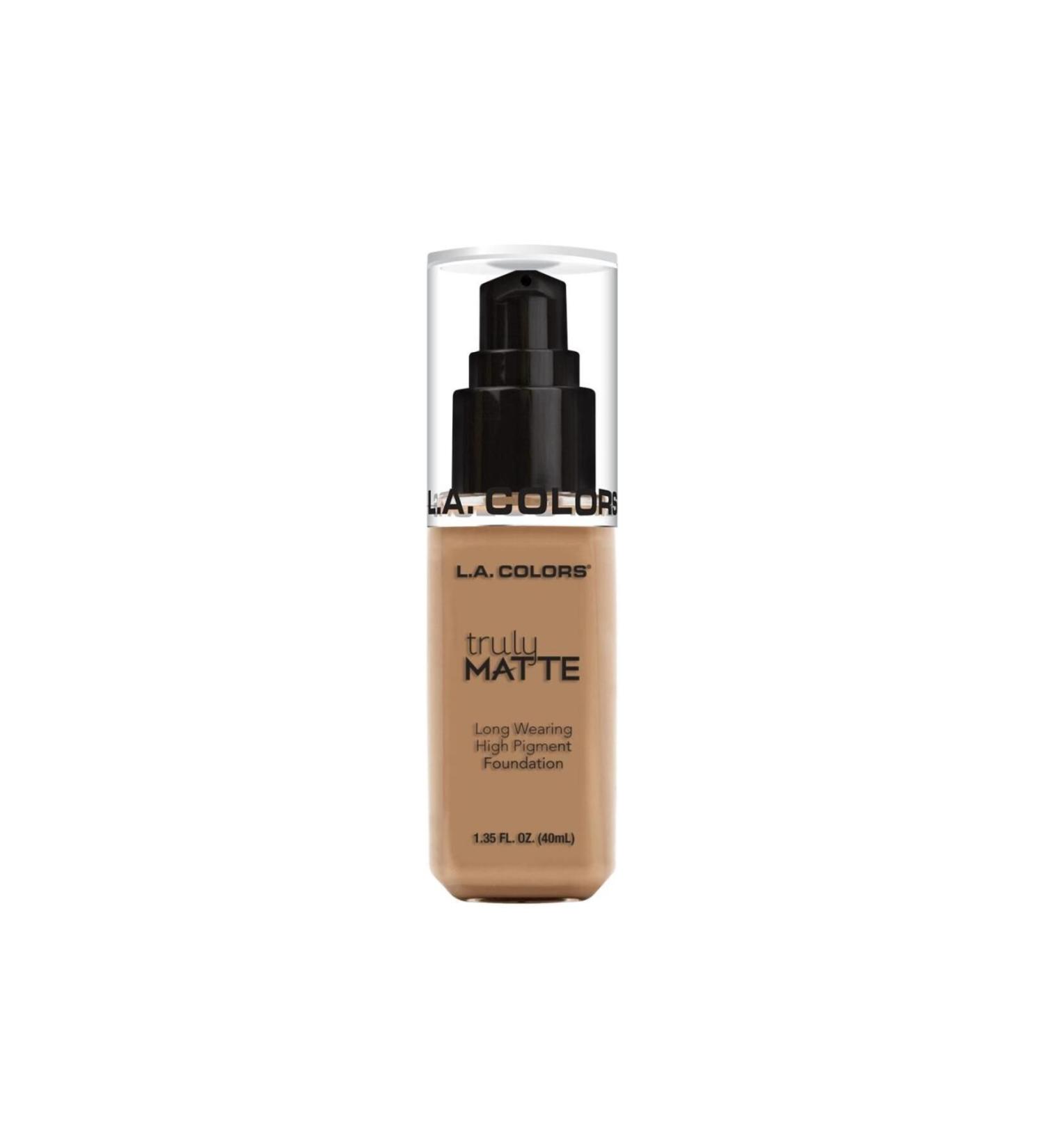 LA Colors La Colors Truly Matte Foundation-sand 40ml - Buy Online on GoSupps.com