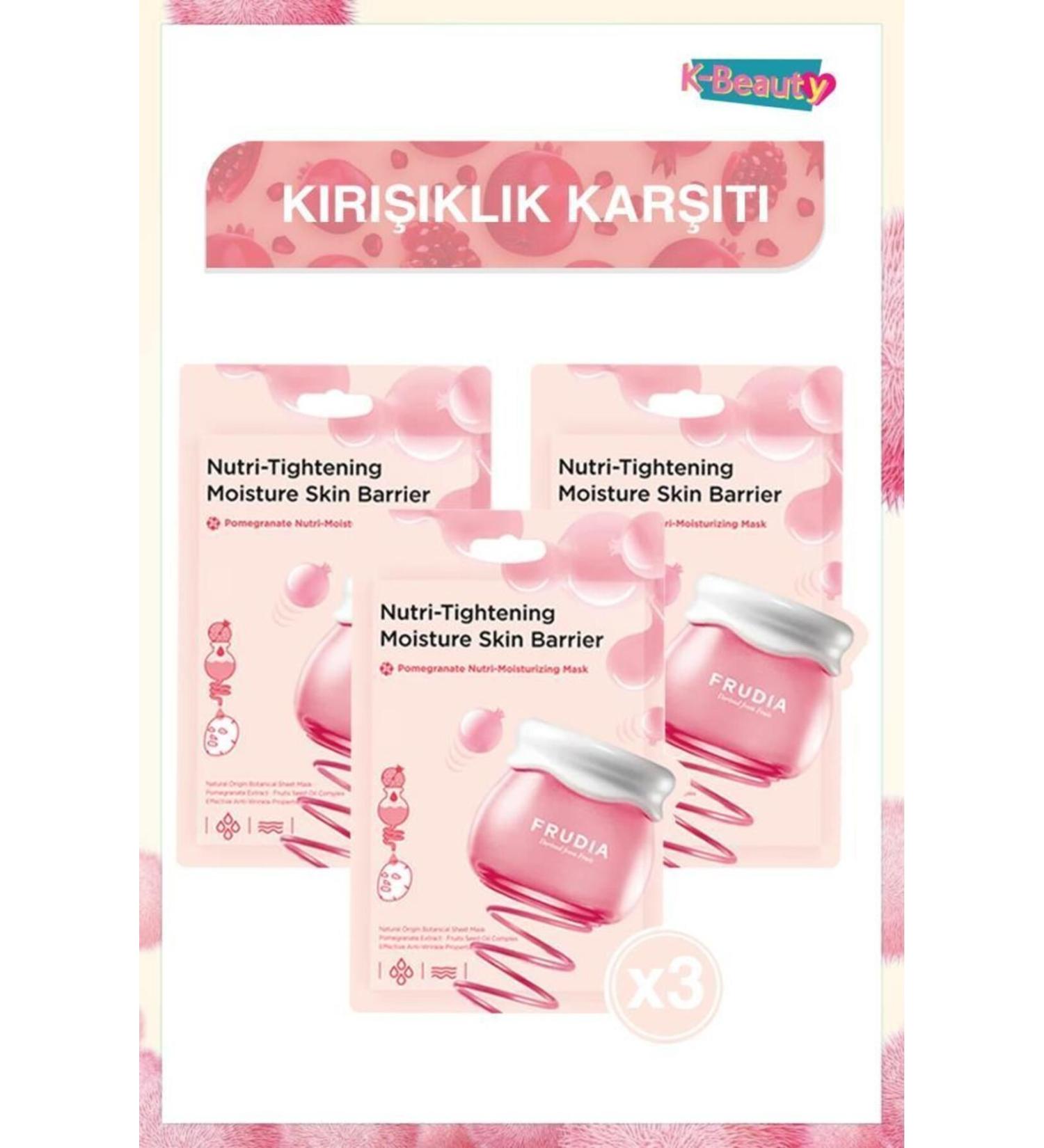 Frudia Pomegranate Nourishing Face Mask 3 Pieces