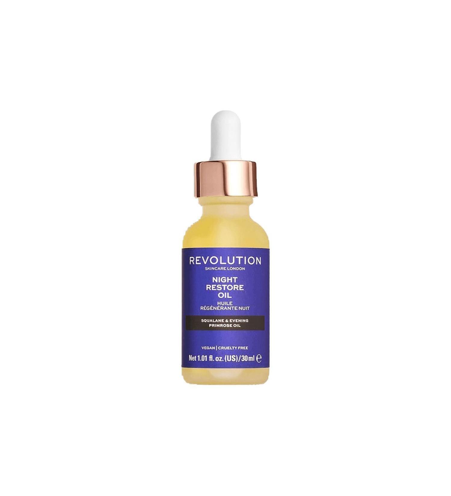 REVOLUTION SKINCARE Revolution Skincare Repairing Night Oil 30 ml - Buy Online on GoSupps.com