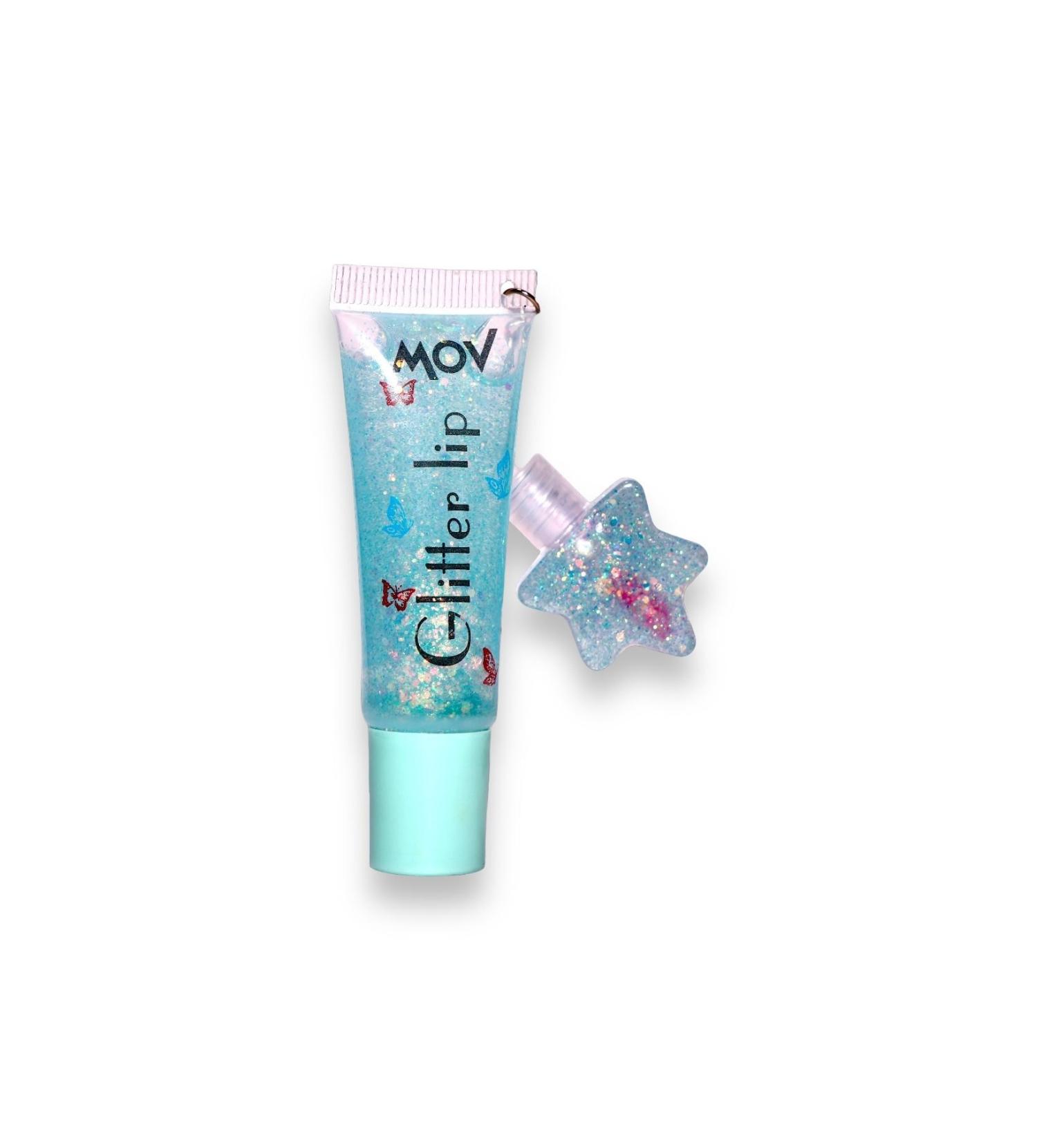 mov Glitter Key Lip Gloss Turquoise