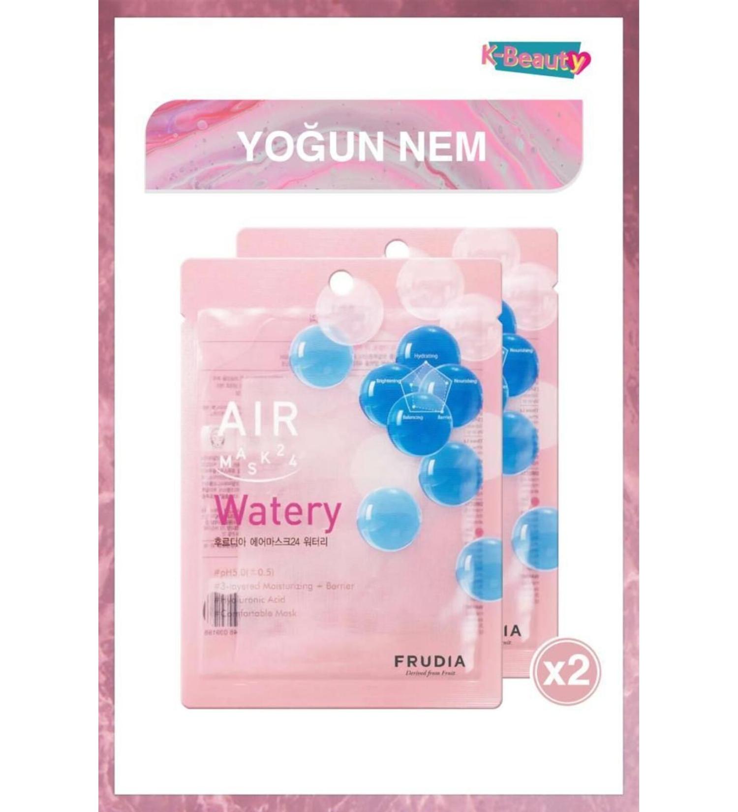 Frudia Air Watery 3 Layer Moisturizing Mask 25 Ml 2 Pieces