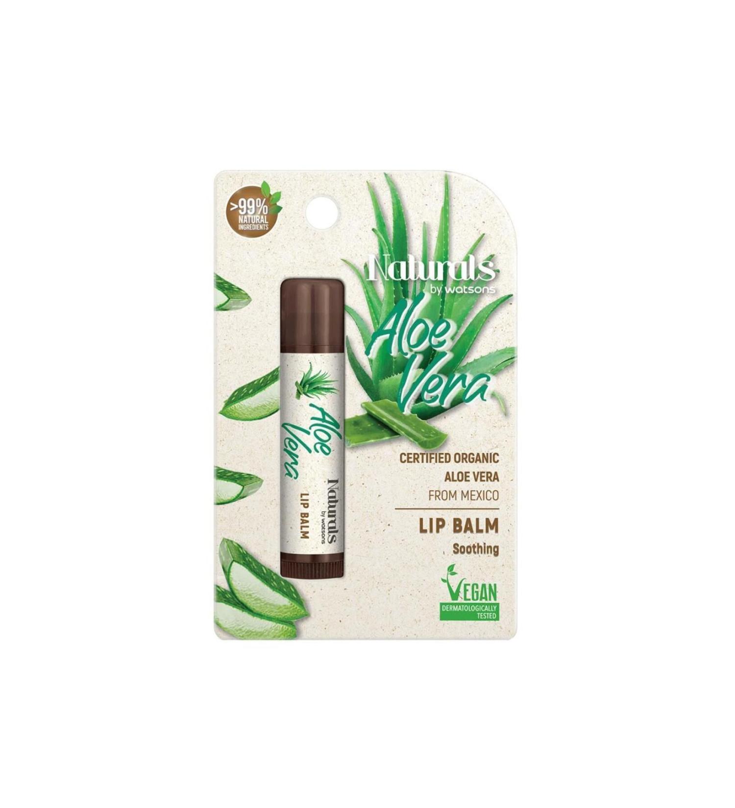 Naturals By Watsons Lip Balm Aloevera 4.5 gr
