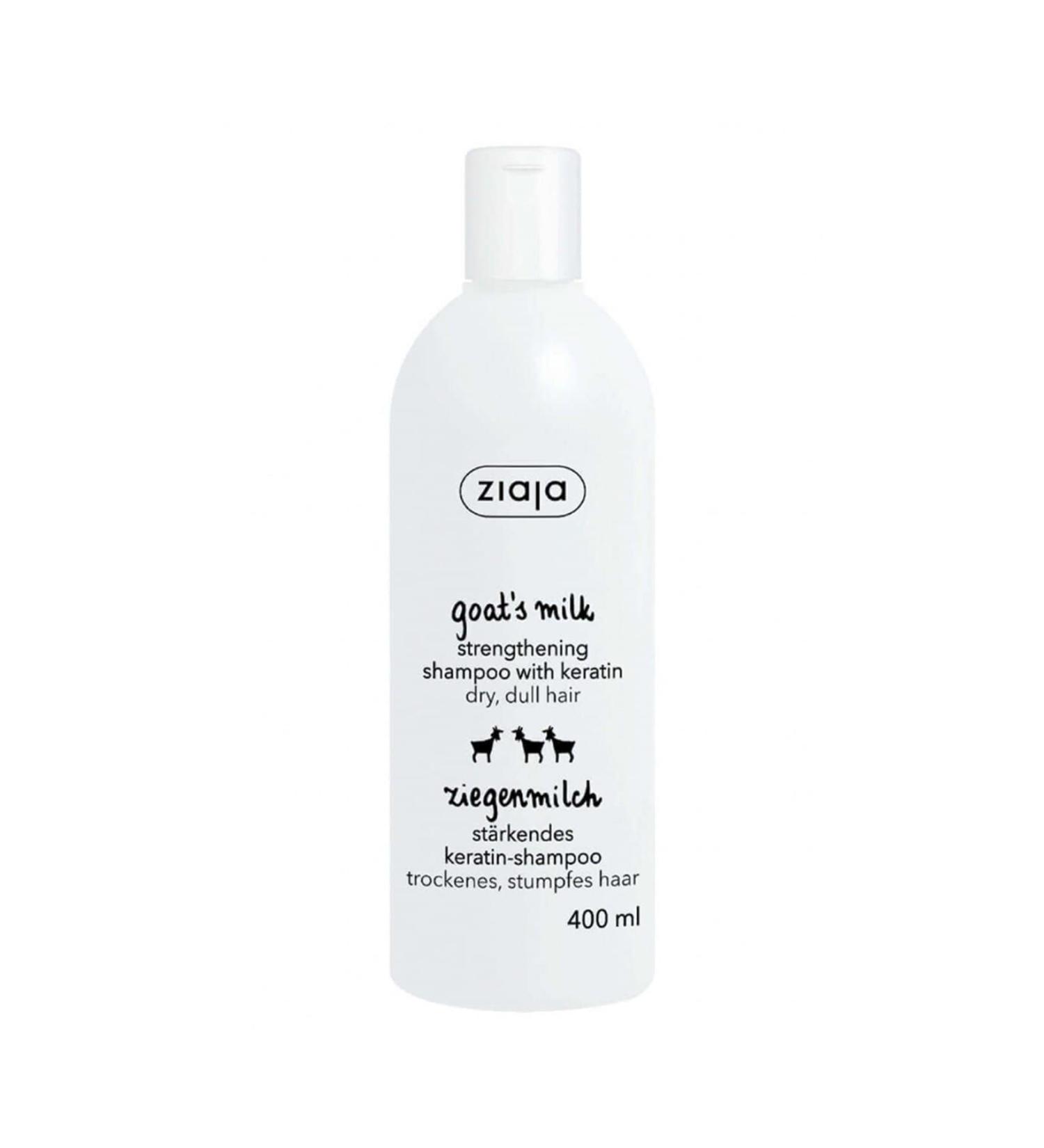 Ziaja Goat Milk Shampoo with Keratin 400 ml