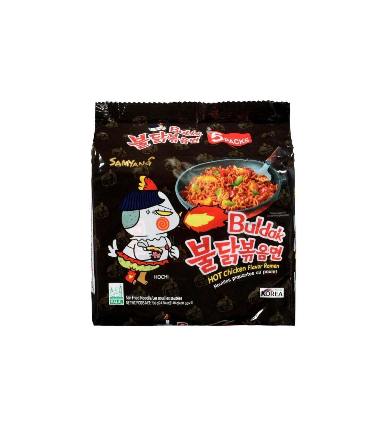 samyang Original Spicy Buldak Ramen 135 Gr (5 pieces)