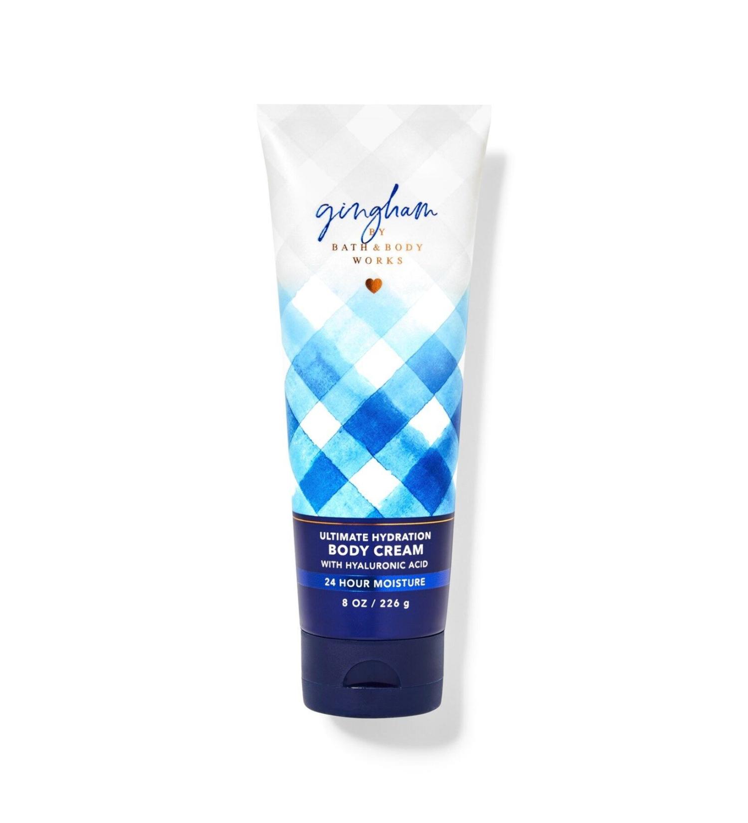 Bath & Body Works Body Cream with Gingham Shea